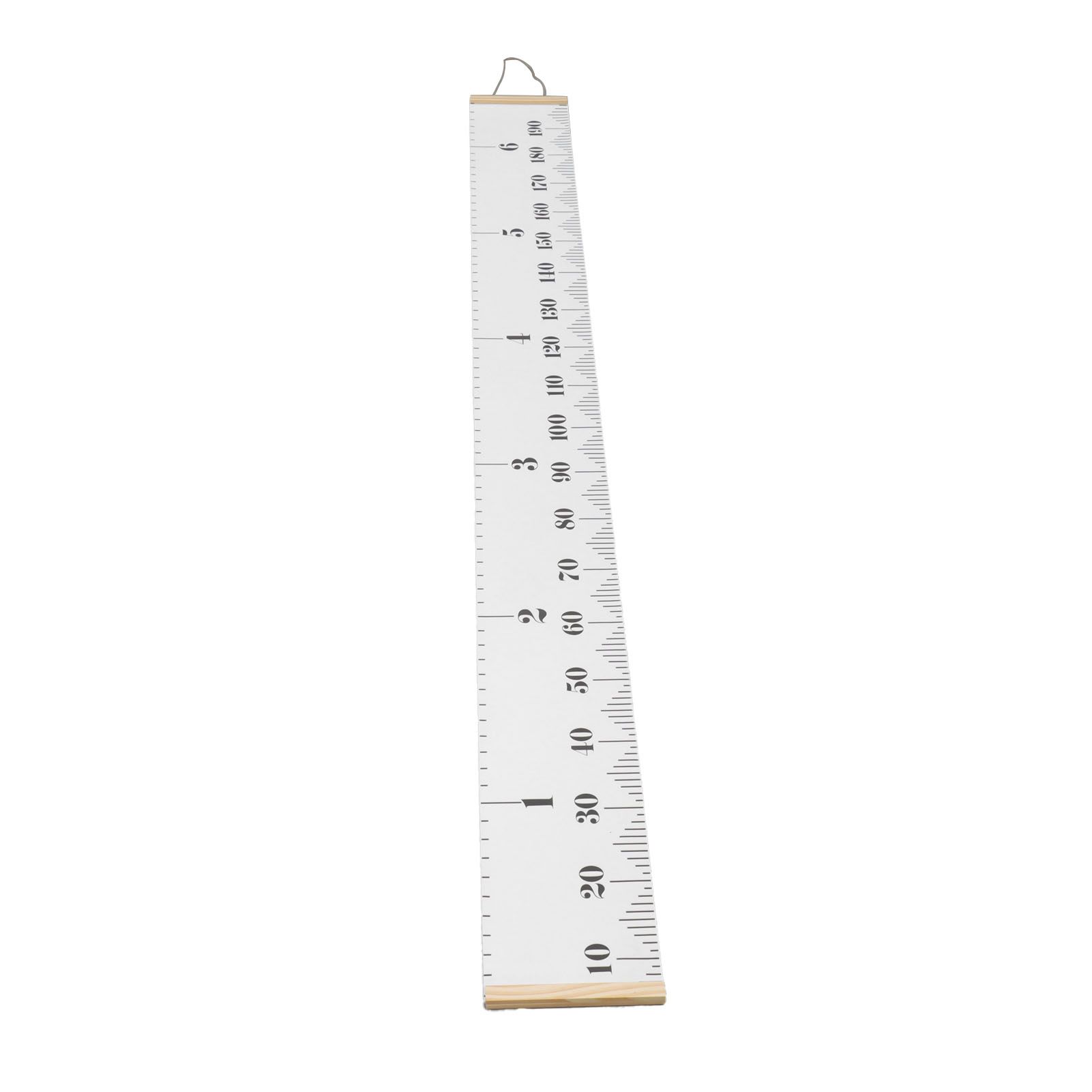 Kids Growth Chart Accurate Baby Height Growth Chart Ruler Removable Canvas Wall Hanging Measurement Chart for Home Classic White - Image 8