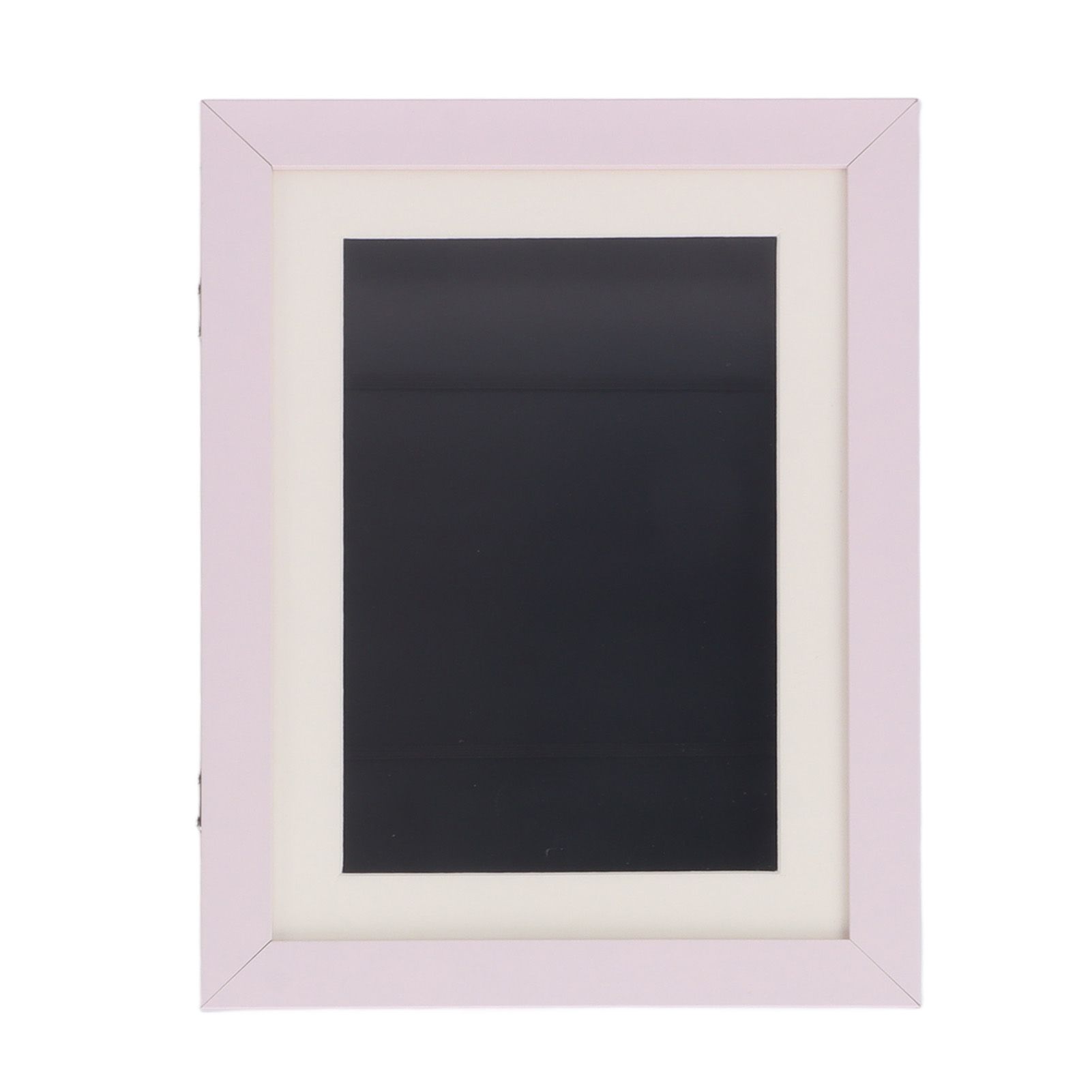 Kids Art Frame HDF Durable Magnetic Design Changeable Art Picture Frame with Storage Slot for Crafts Drawing Pink - Image 2