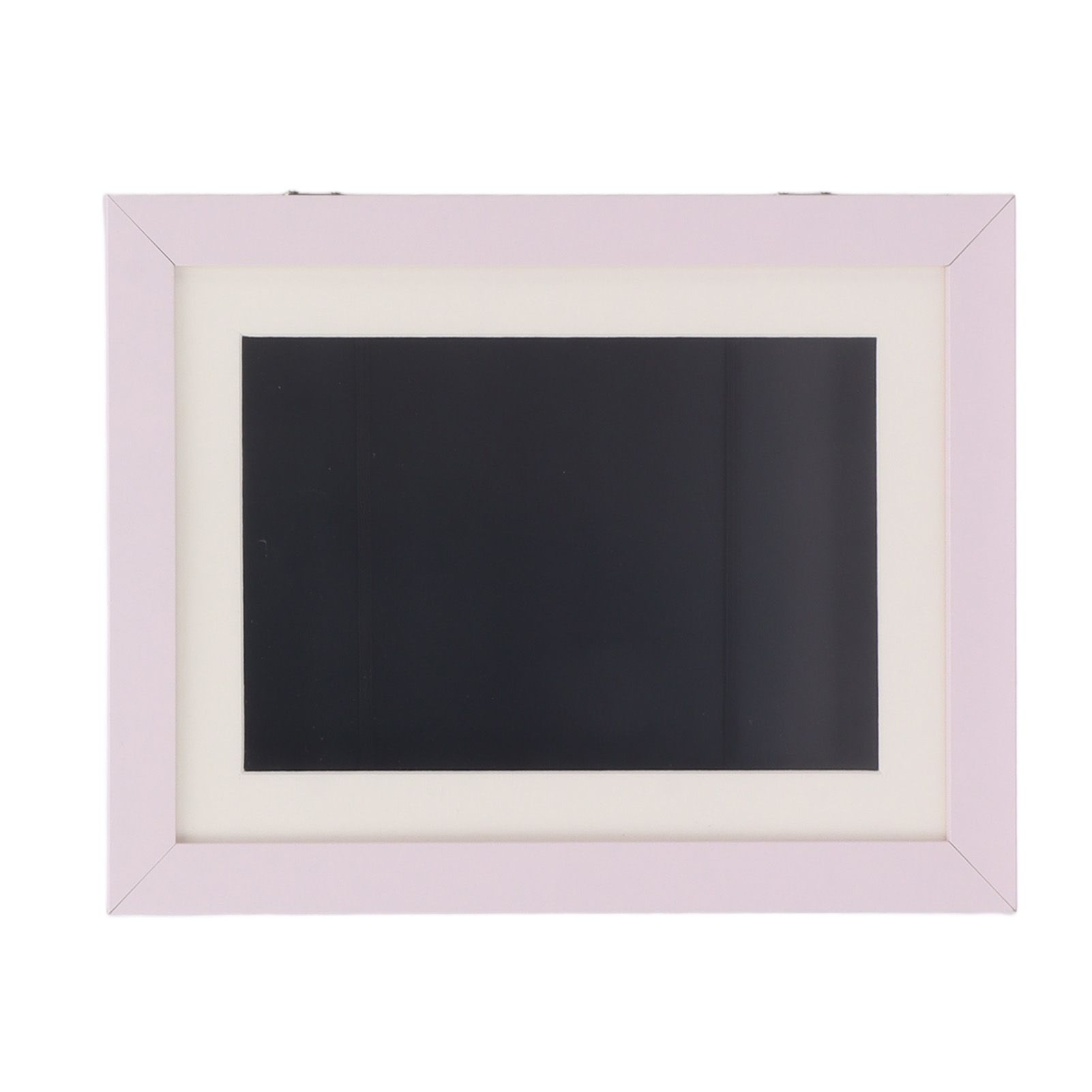 Kids Art Frame HDF Durable Magnetic Design Changeable Art Picture Frame with Storage Slot for Crafts Drawing Pink - Image 3