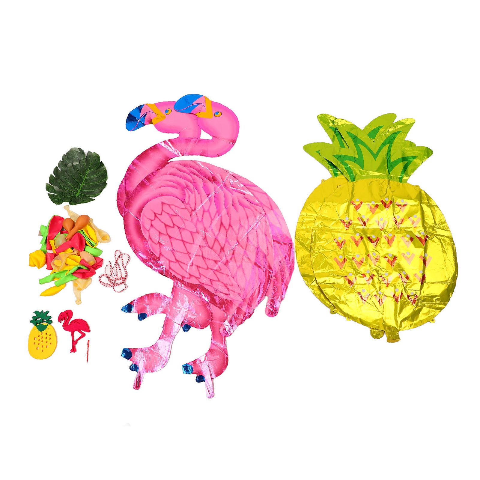 Hawaii Flamingo Pineapple Balloon Set Summer Party Decoration Balloon Set for Wedding Party - Image 8