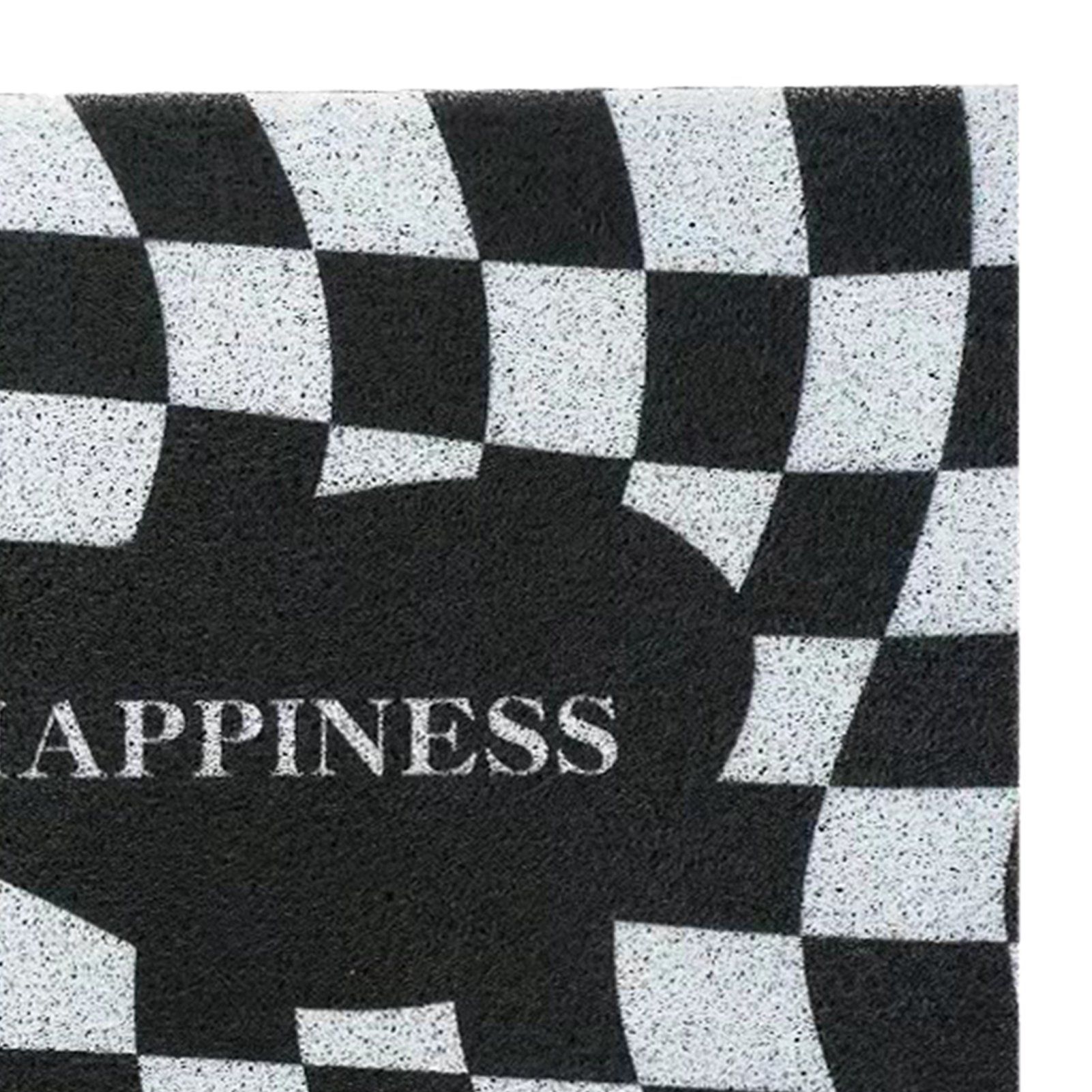 Checkerboard Kitchen Rugs Washable Hallway Entry Carpet Non Slip Entryway Runner Mat for Home Restaurant Office Black - Image 7