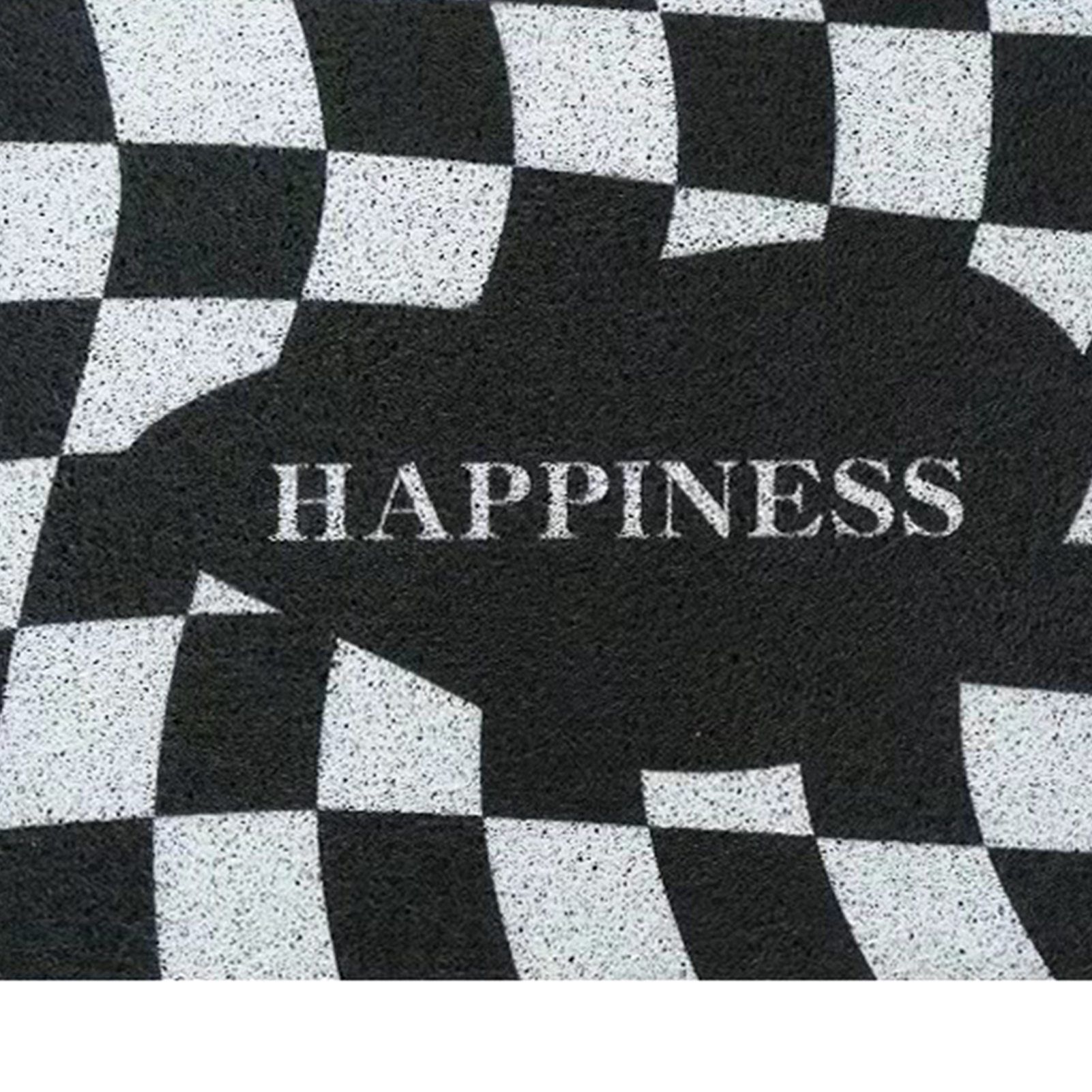 Checkerboard Kitchen Rugs Washable Hallway Entry Carpet Non Slip Entryway Runner Mat for Home Restaurant Office Black - Image 8
