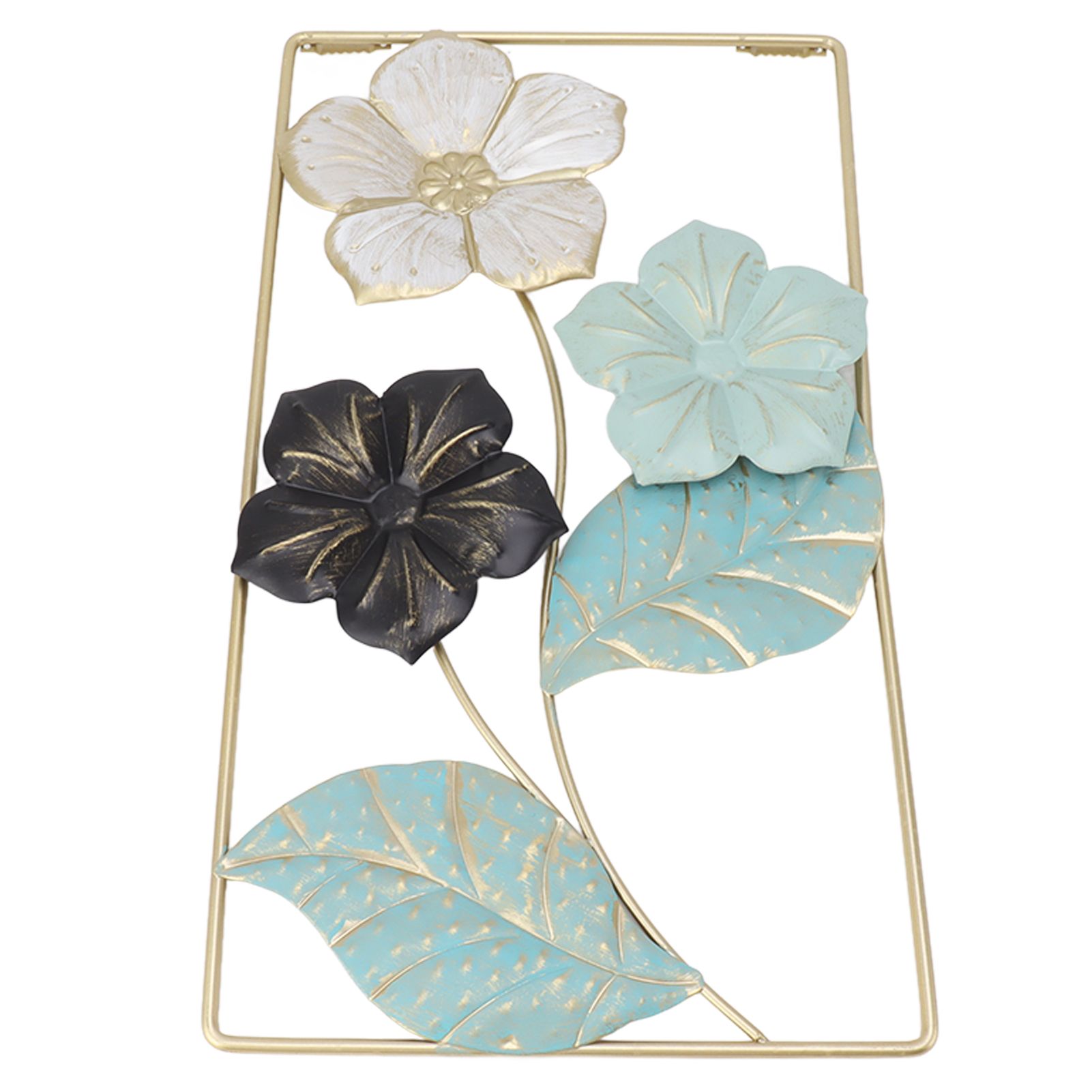 Wall Decoration TV Background Wall Pendant Wall Mounted Nordic Style Metal Flower Decor for Living Room Decoration - Image 3