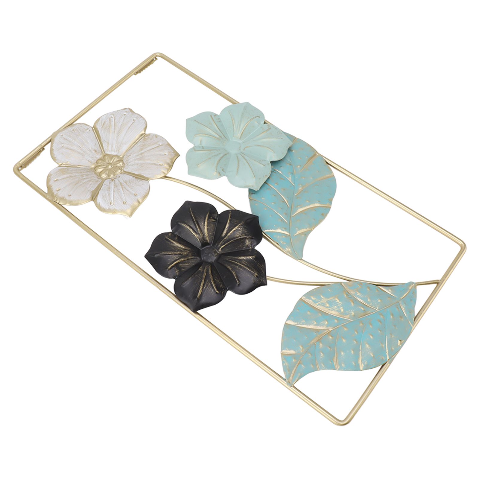 Wall Decoration TV Background Wall Pendant Wall Mounted Nordic Style Metal Flower Decor for Living Room Decoration - Image 5