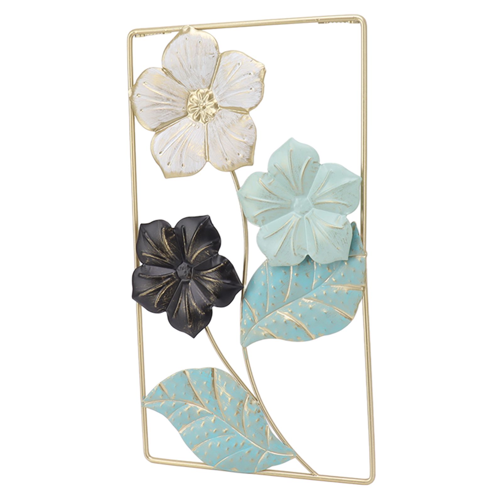 Wall Decoration TV Background Wall Pendant Wall Mounted Nordic Style Metal Flower Decor for Living Room Decoration - Image 6