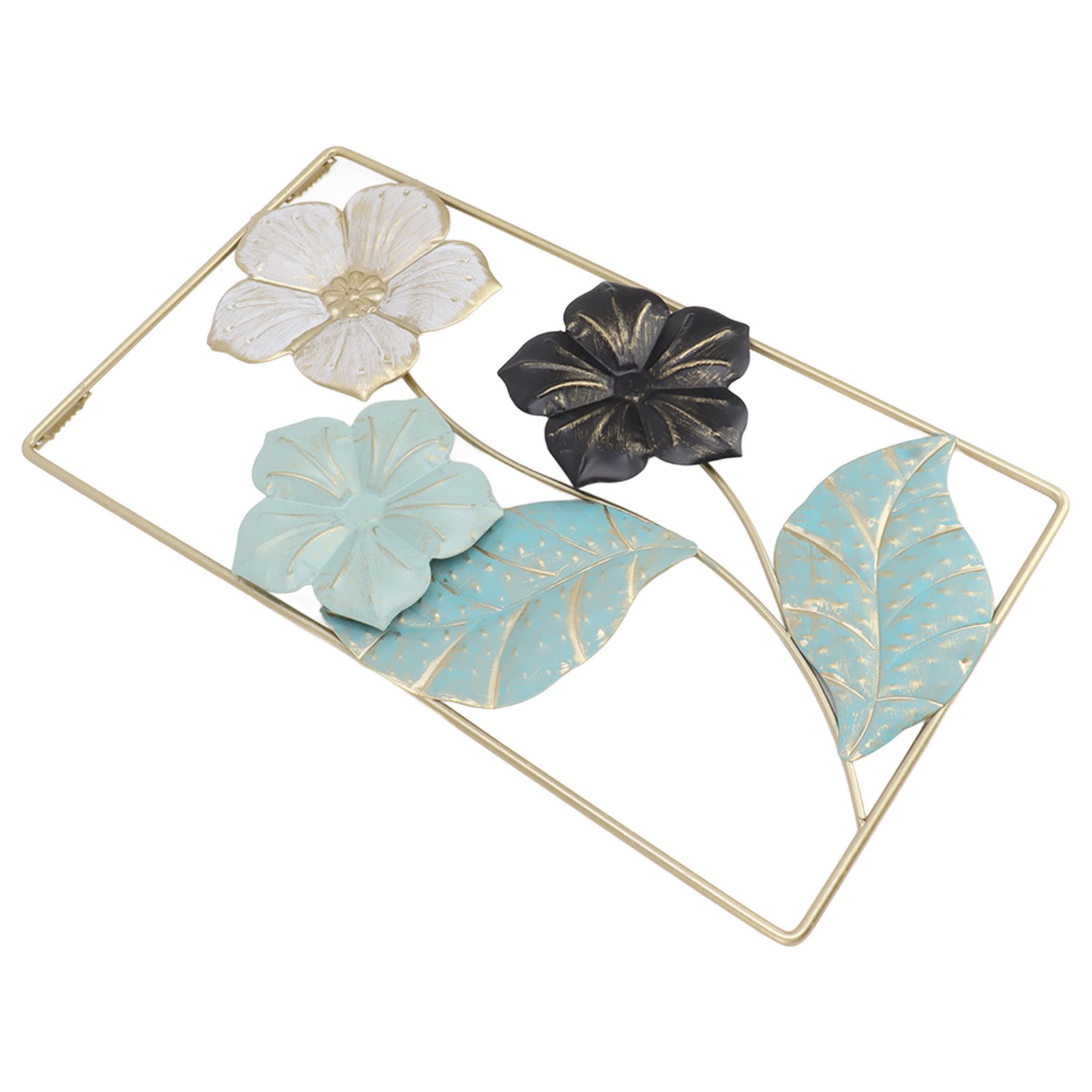 Wall Decoration TV Background Wall Pendant Wall Mounted Nordic Style Metal Flower Decor for Living Room Decoration - Image 7