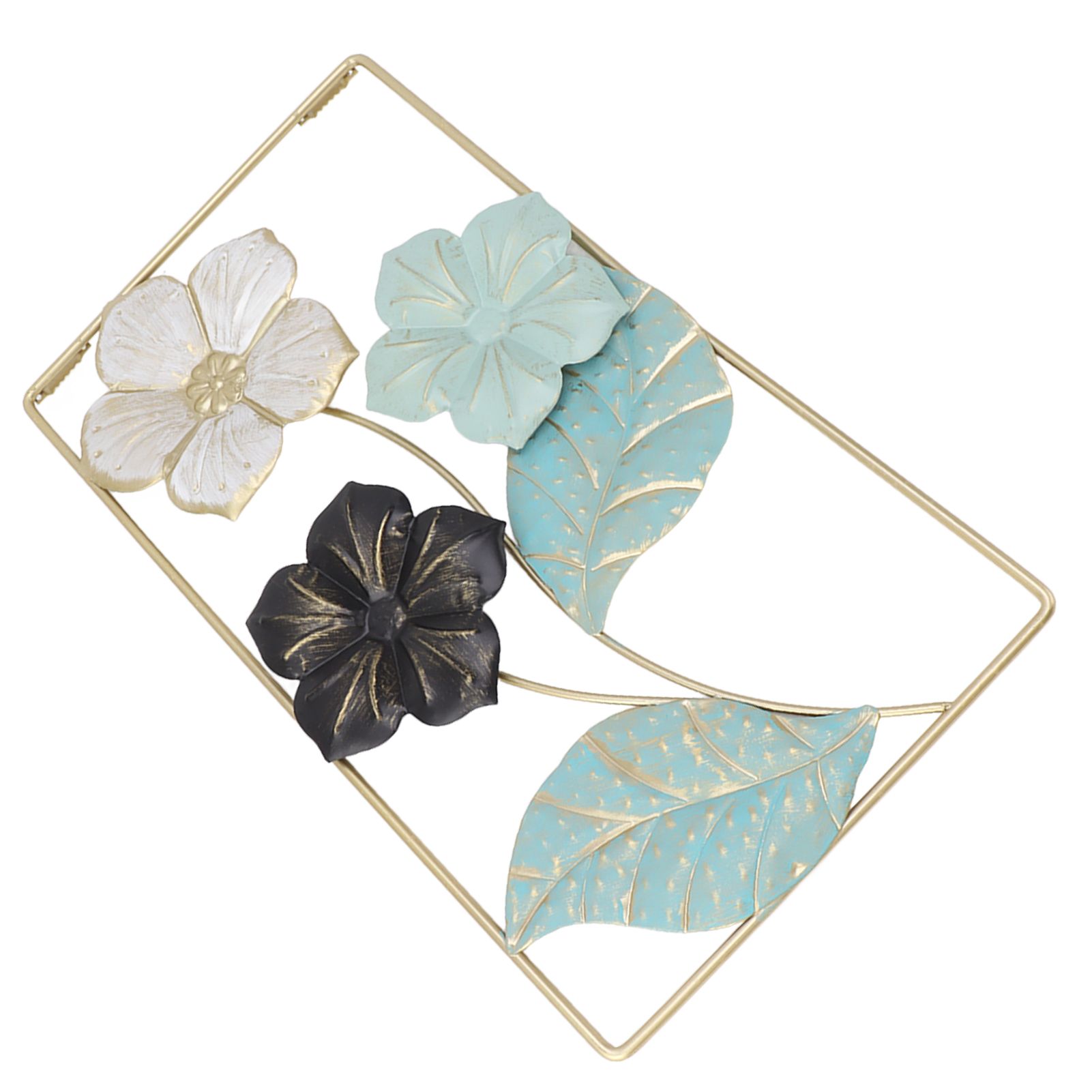 Wall Decoration TV Background Wall Pendant Wall Mounted Nordic Style Metal Flower Decor for Living Room Decoration - Image 8