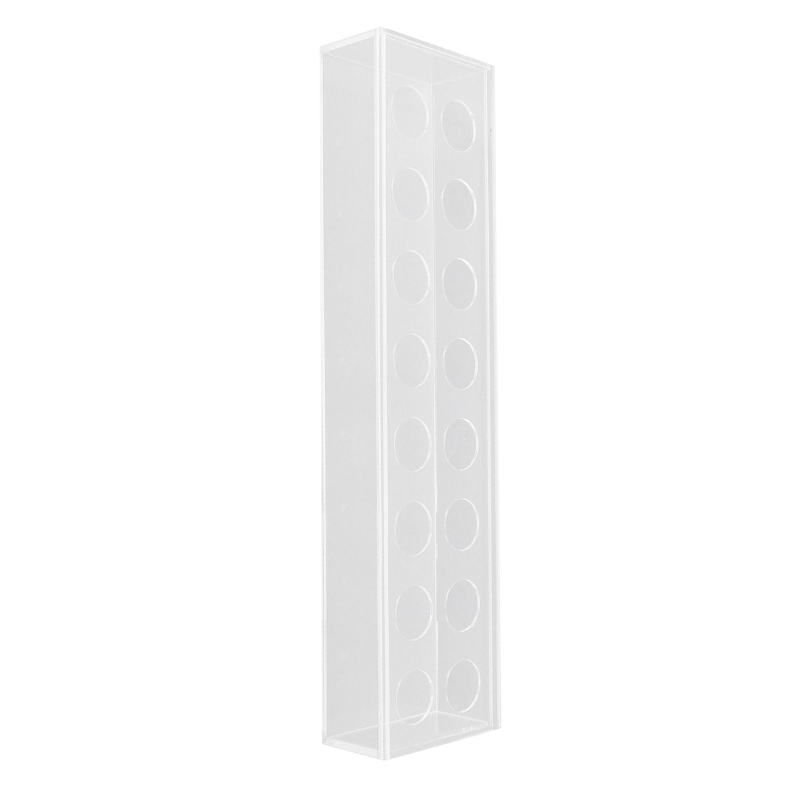 Rectangular Floral Centerpiece Clear Acrylic Flower Vase for Dining Table Wedding Party Home 16 Hole - Image 6