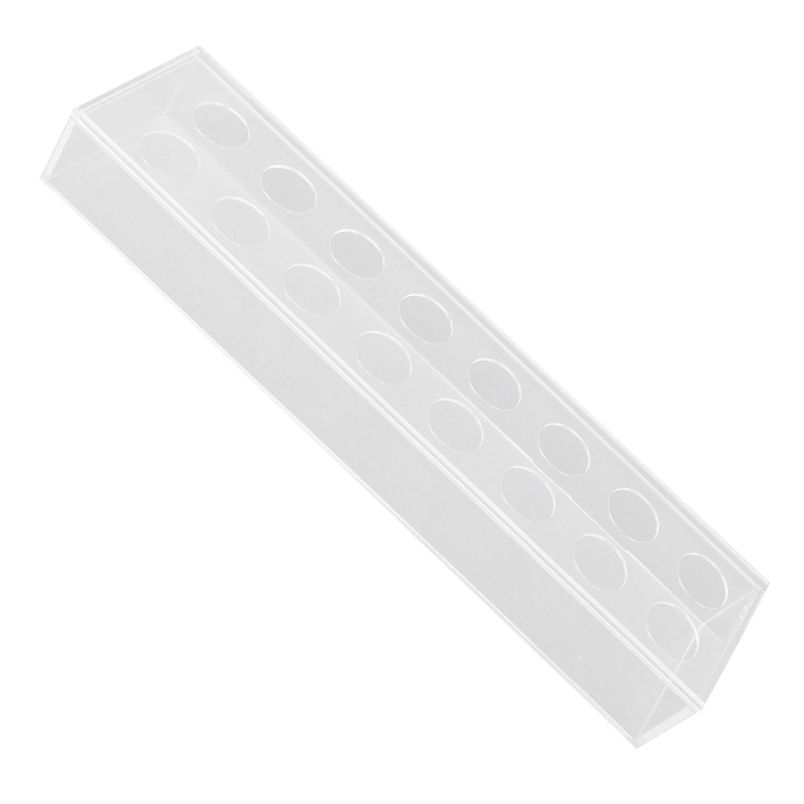 Rectangular Floral Centerpiece Clear Acrylic Flower Vase for Dining Table Wedding Party Home 16 Hole - Image 7
