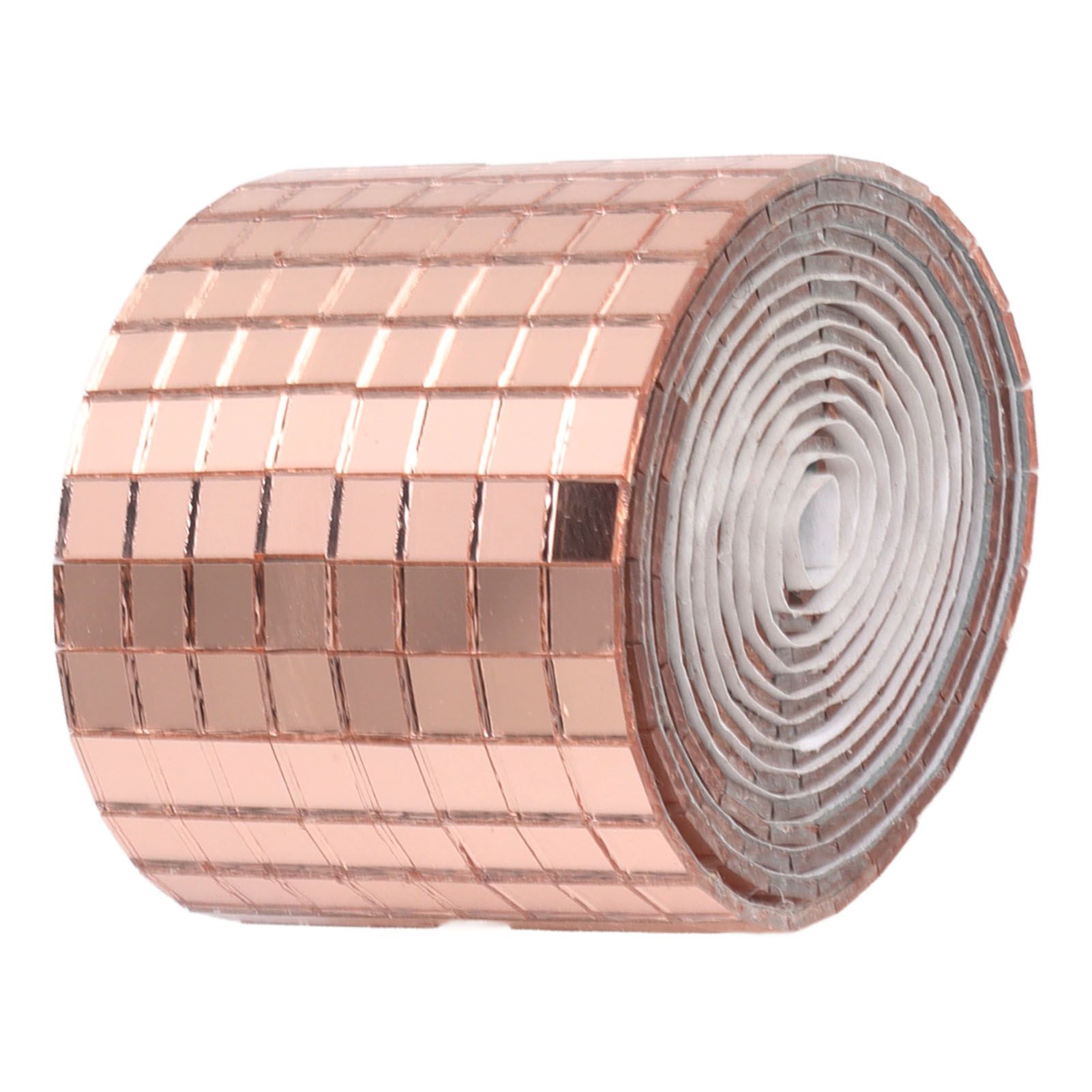1600Pcs Self Adhesive Mirror Mosaic Sheet Adhesive Mosaic Square Glass Tile Sticker for Home Decorating Rose Gold - Image 6