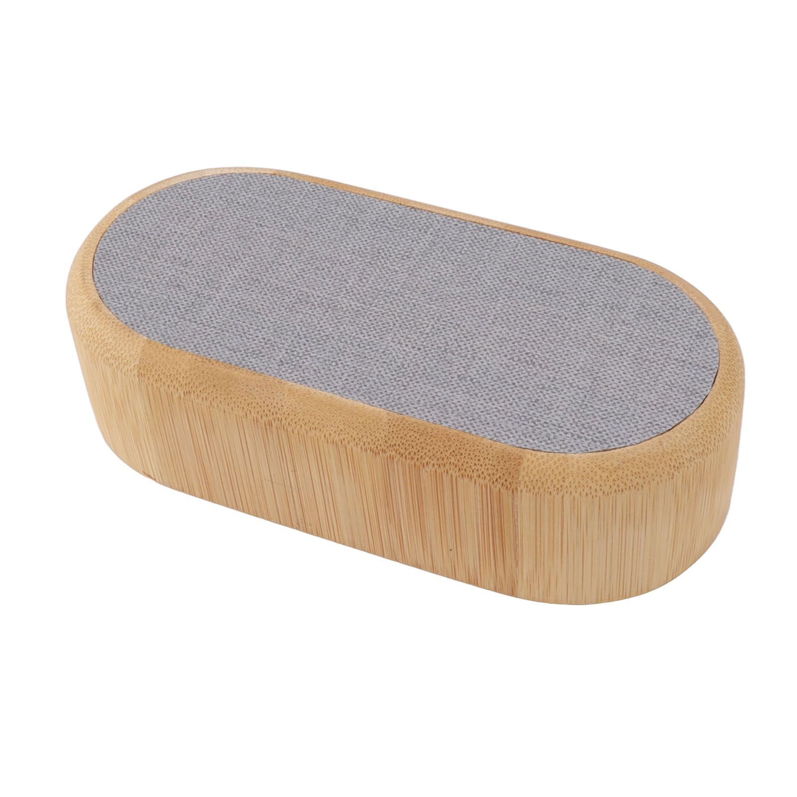 Wooden Alarm Clock Digital Voice Control LED Glowing USB Plug in Electronic Alarm Clock Home Decoration - Image 2