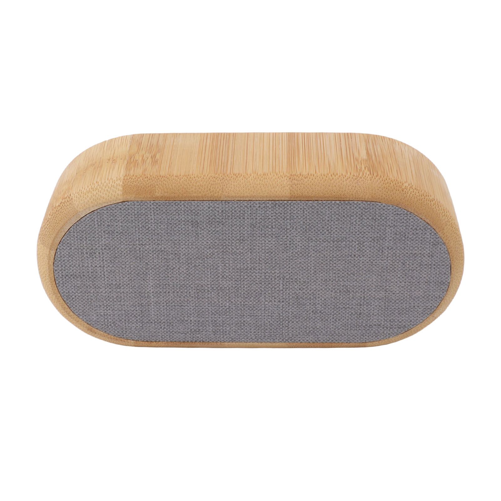 Wooden Alarm Clock Digital Voice Control LED Glowing USB Plug in Electronic Alarm Clock Home Decoration - Image 5