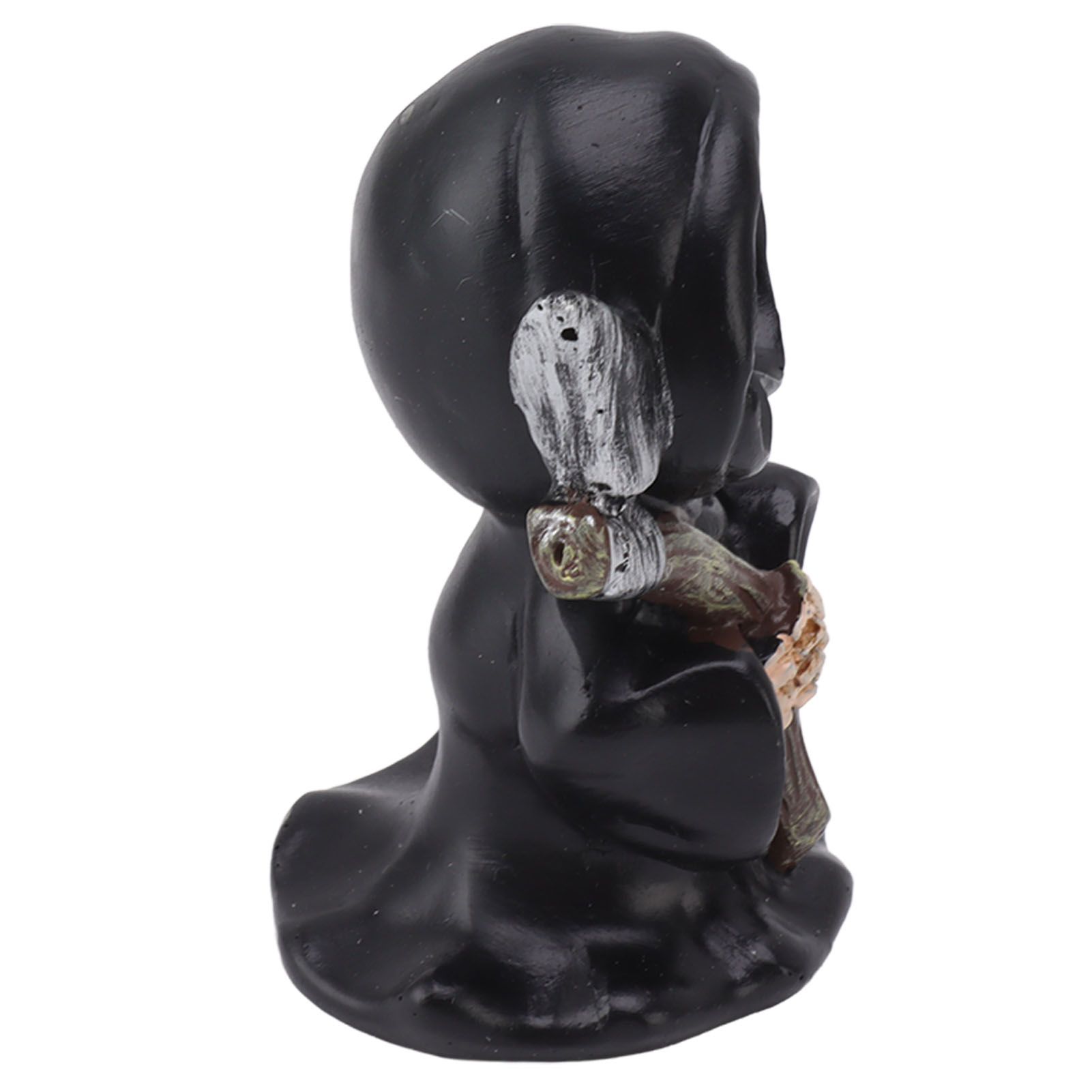 Grim Reaper Sculpture Resin Gothic Desktop Statue Figurine Decoration with Sickle for Halloween Party Stand - Image 8