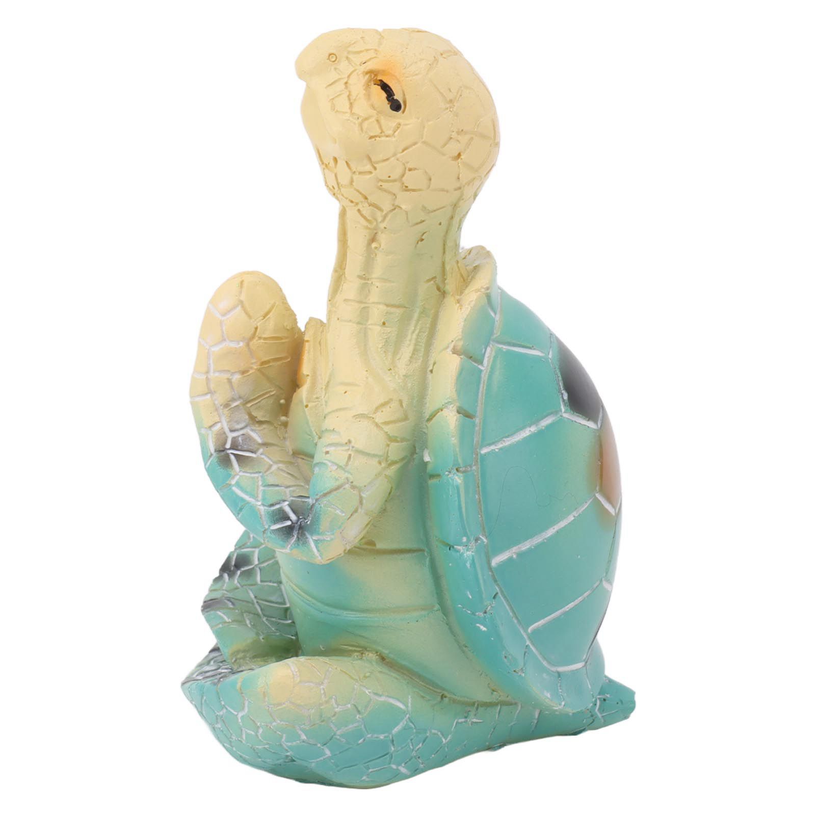 Sea Turtle Yoga Figurine Decoration Summer Meditating Decor Spring Garden Resin Handicraft - Image 6
