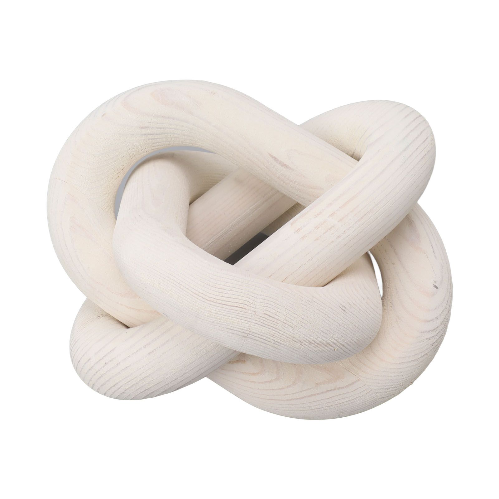 Decorative Wood Chain 3 Link Wood Chain Link Decorations for Home Living Room Coffee Shop White - Image 3