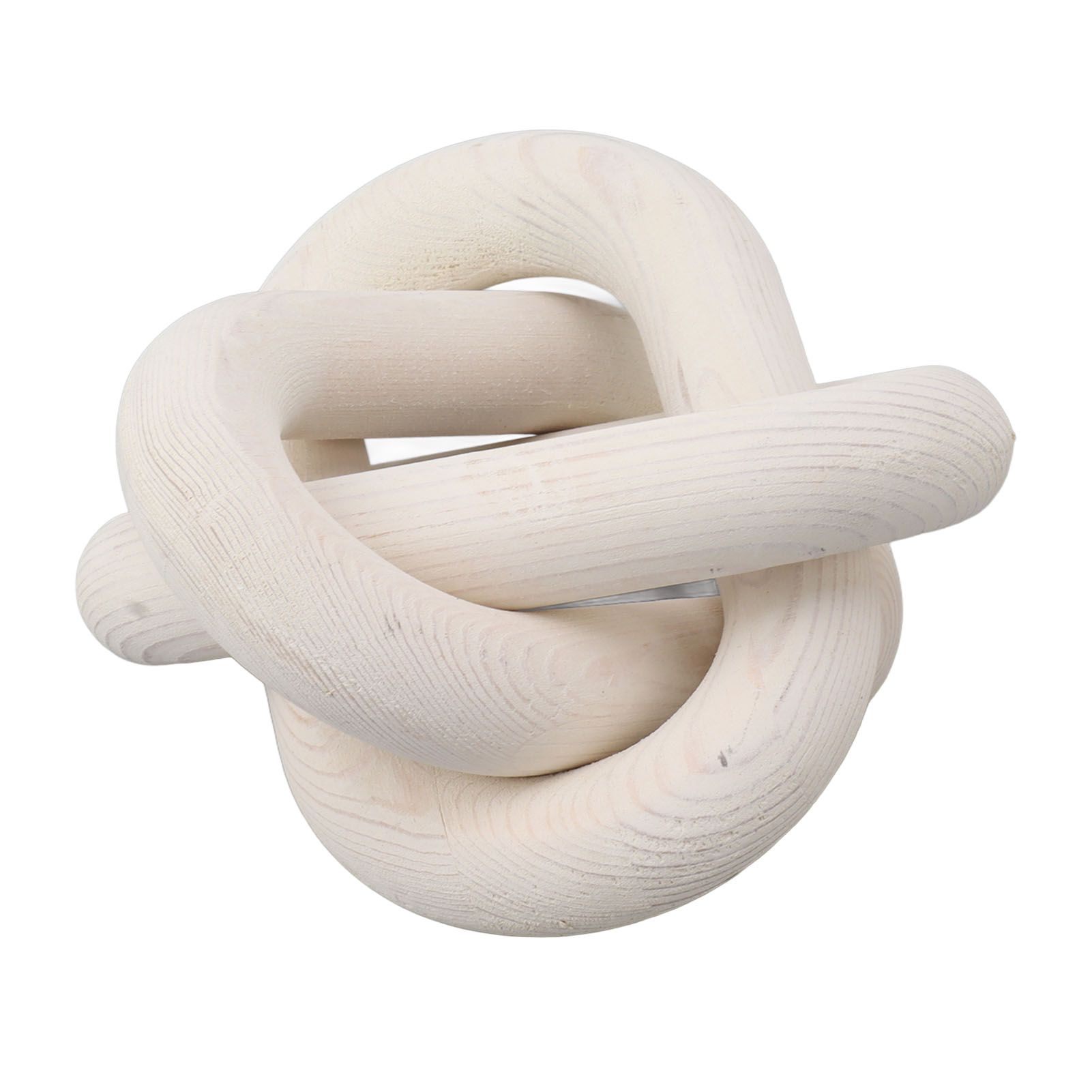 Decorative Wood Chain 3 Link Wood Chain Link Decorations for Home Living Room Coffee Shop White - Image 6