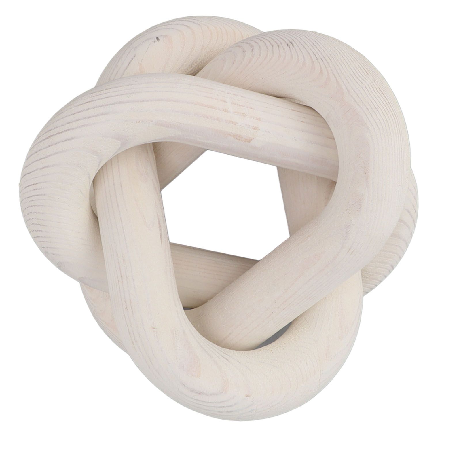 Decorative Wood Chain 3 Link Wood Chain Link Decorations for Home Living Room Coffee Shop White - Image 7