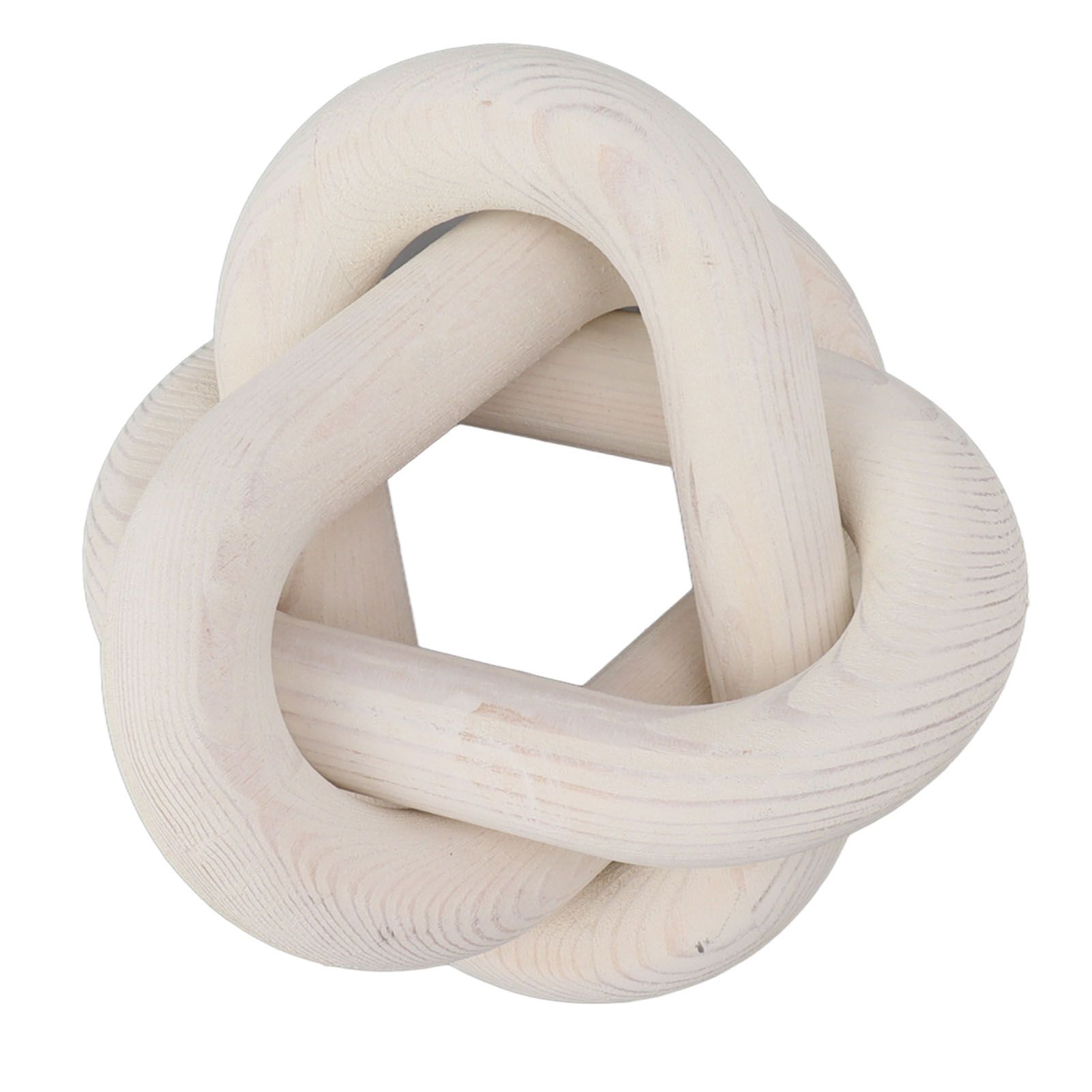 Decorative Wood Chain 3 Link Wood Chain Link Decorations for Home Living Room Coffee Shop White - Image 8