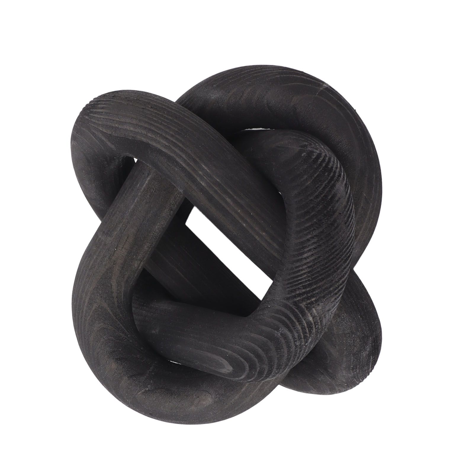 Decorative Wood Chain 3 Link Wood Chain Link Decorations for Home Living Room Coffee Shop Black - Image 6