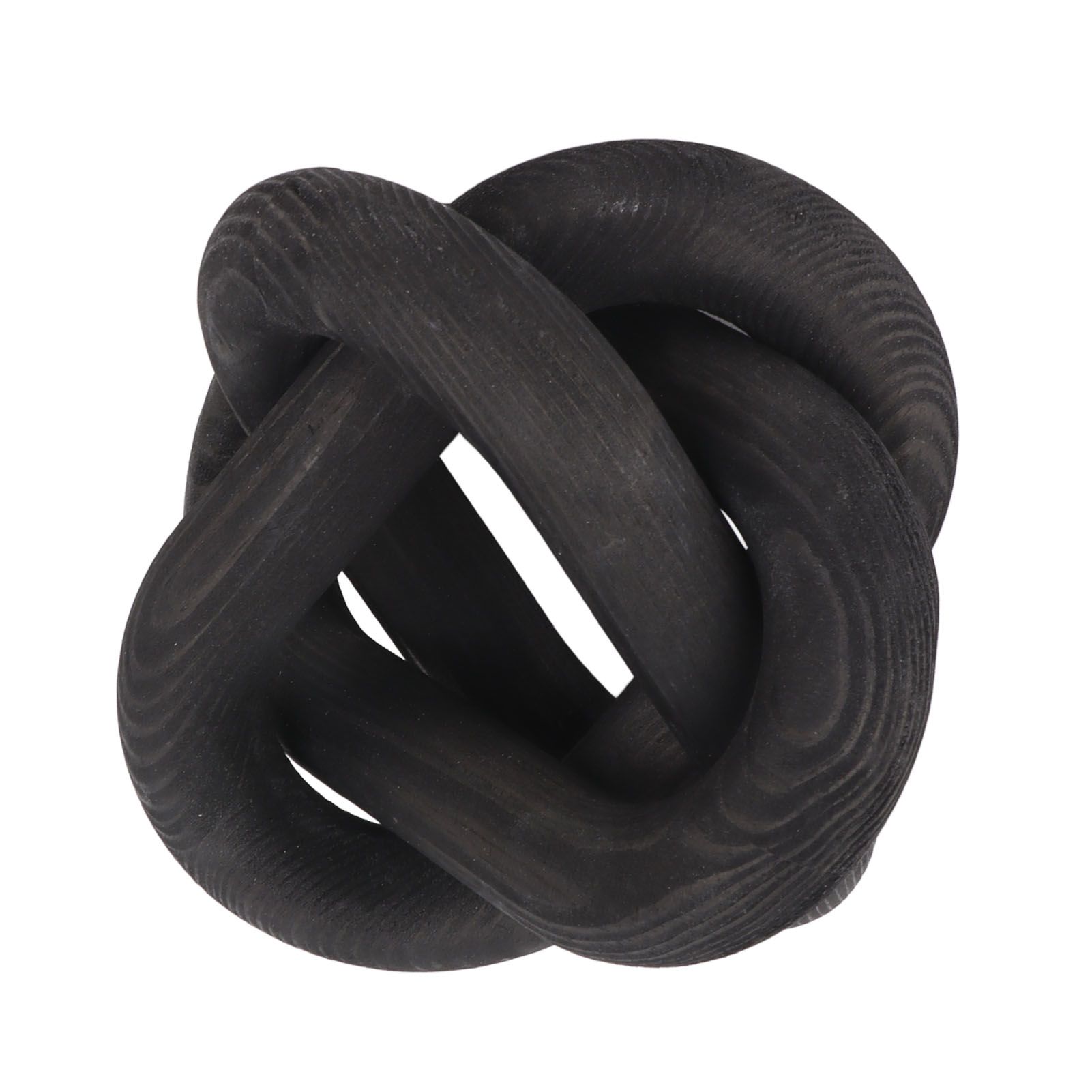 Decorative Wood Chain 3 Link Wood Chain Link Decorations for Home Living Room Coffee Shop Black - Image 8