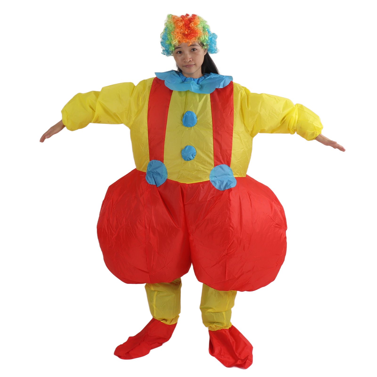 Adult Inflatable Big Ass Clown Costume Waterproof Clown Inflatable Cosplay Outfits 150‑190cm - Image 2