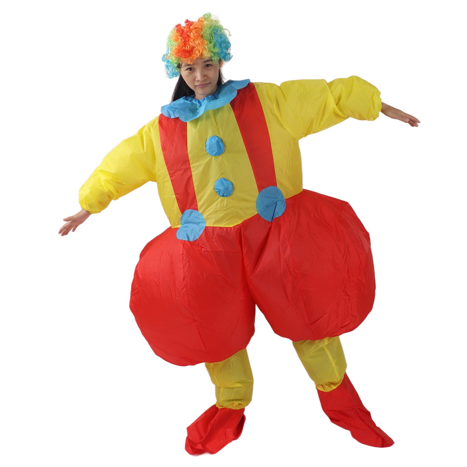 Adult Inflatable Big Ass Clown Costume Waterproof Clown Inflatable Cosplay Outfits 150‑190cm - Image 3