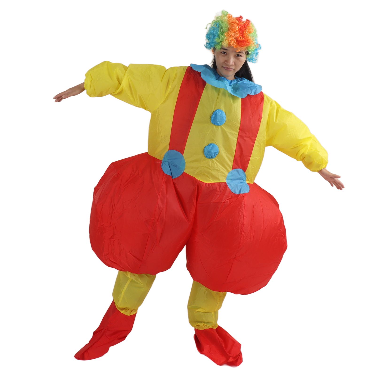 Adult Inflatable Big Ass Clown Costume Waterproof Clown Inflatable Cosplay Outfits 150‑190cm - Image 4