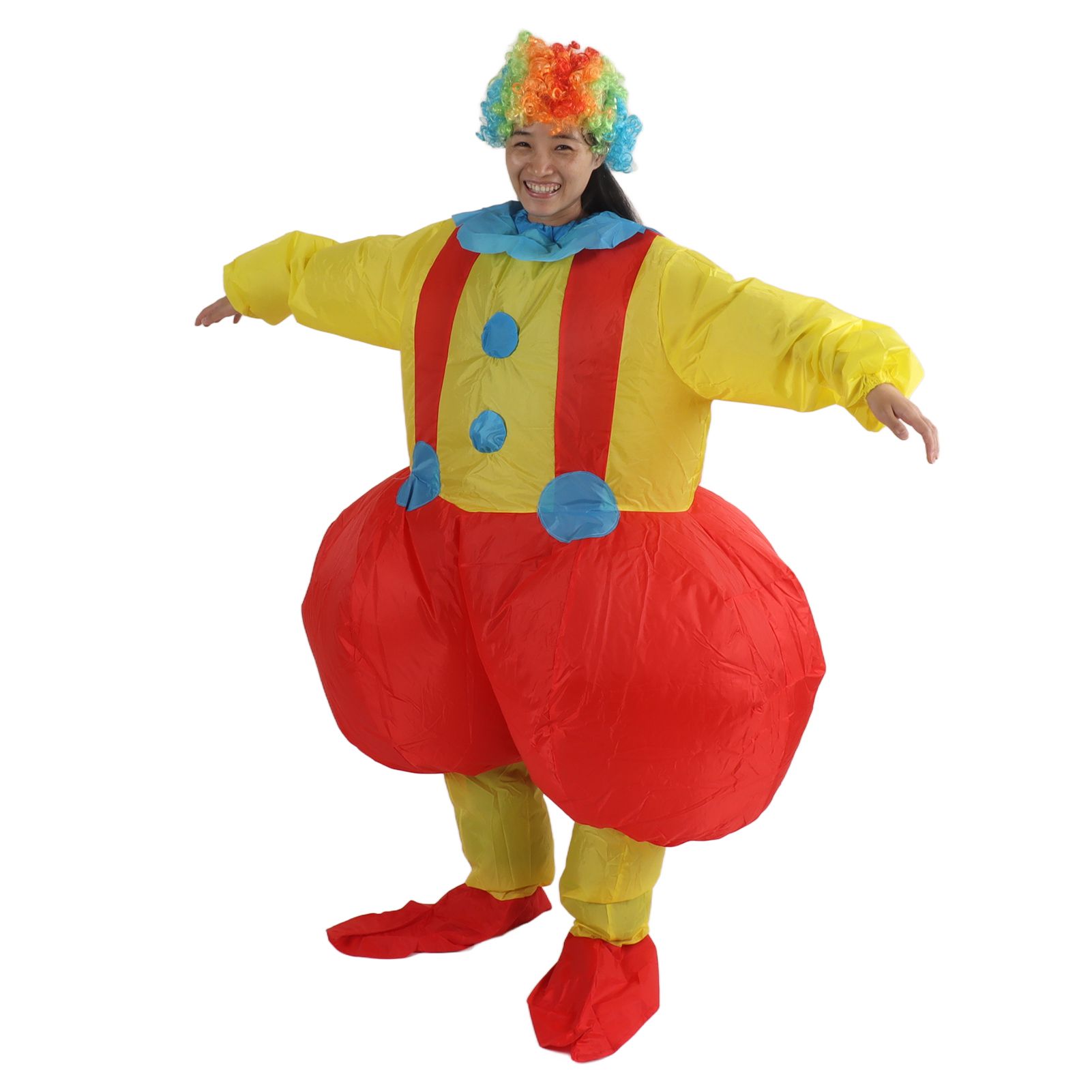 Adult Inflatable Big Ass Clown Costume Waterproof Clown Inflatable Cosplay Outfits 150‑190cm - Image 5