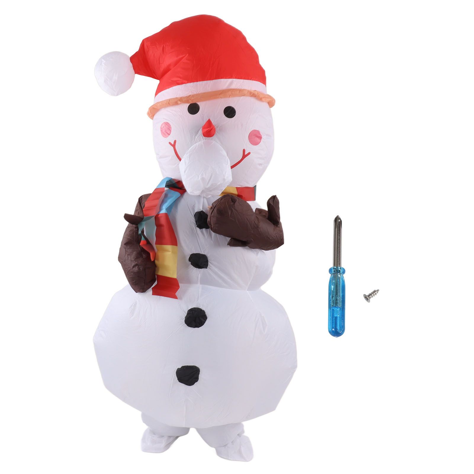 Inflatable Christmas Costume Funny Blow Up Christmas Party Doll Suit for 150‑190cm Adult Cosplay Tree Branch Snowman - Image 2
