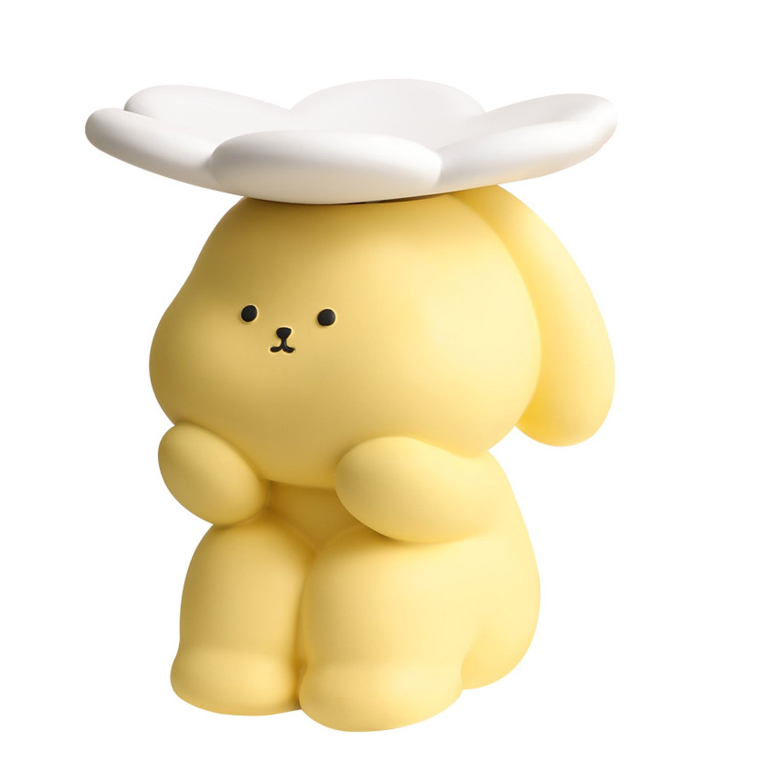 Rabbit Shape Storage Tray Resin Simple Modern Rabbit Decoration for Entryway Desktop - Image 2