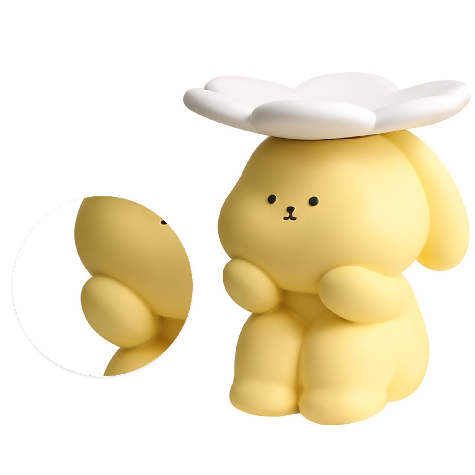 Rabbit Shape Storage Tray Resin Simple Modern Rabbit Decoration for Entryway Desktop - Image 3