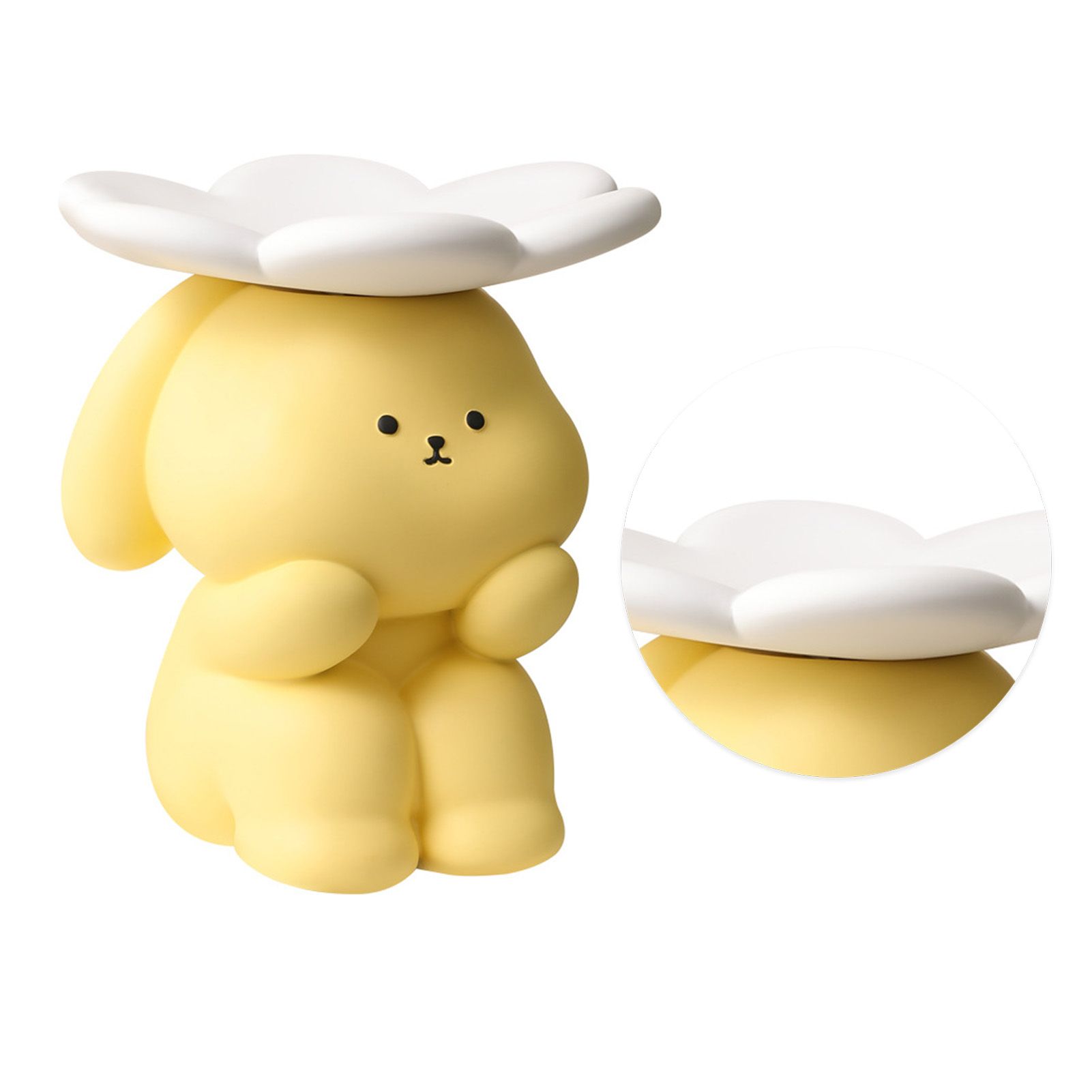 Rabbit Shape Storage Tray Resin Simple Modern Rabbit Decoration for Entryway Desktop - Image 4