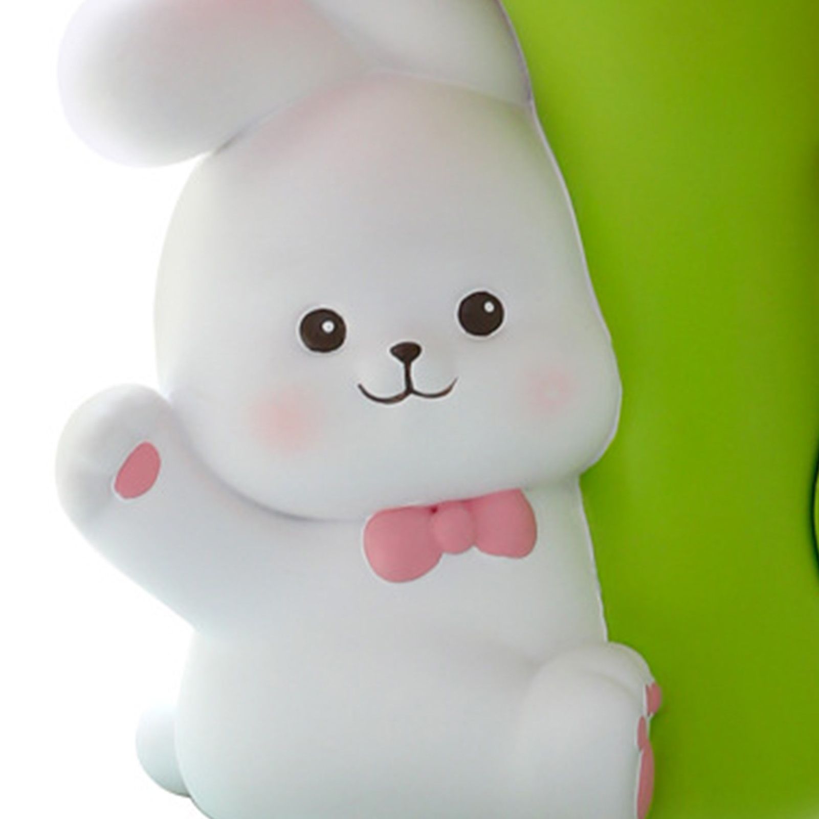Rabbit Flower Key Tray Resin Storage Plate Jewelry Holder Home Decoration for Bedroom Office - Image 5