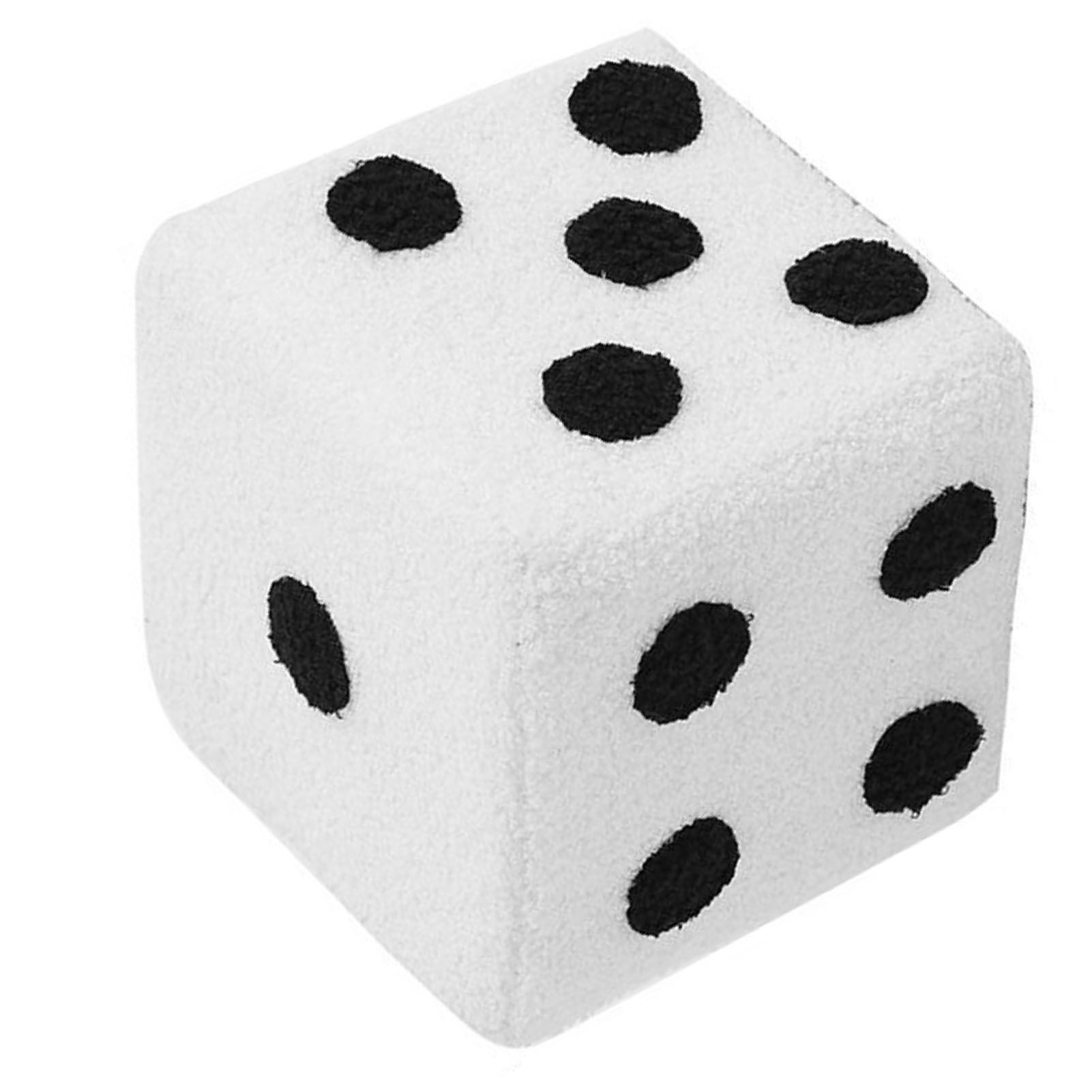 Foot Stool Soft Comfortable Simple Warm Sturdy Base Cube Stool for Home Living Room Bedroom White 29x29x25cm - Image 3