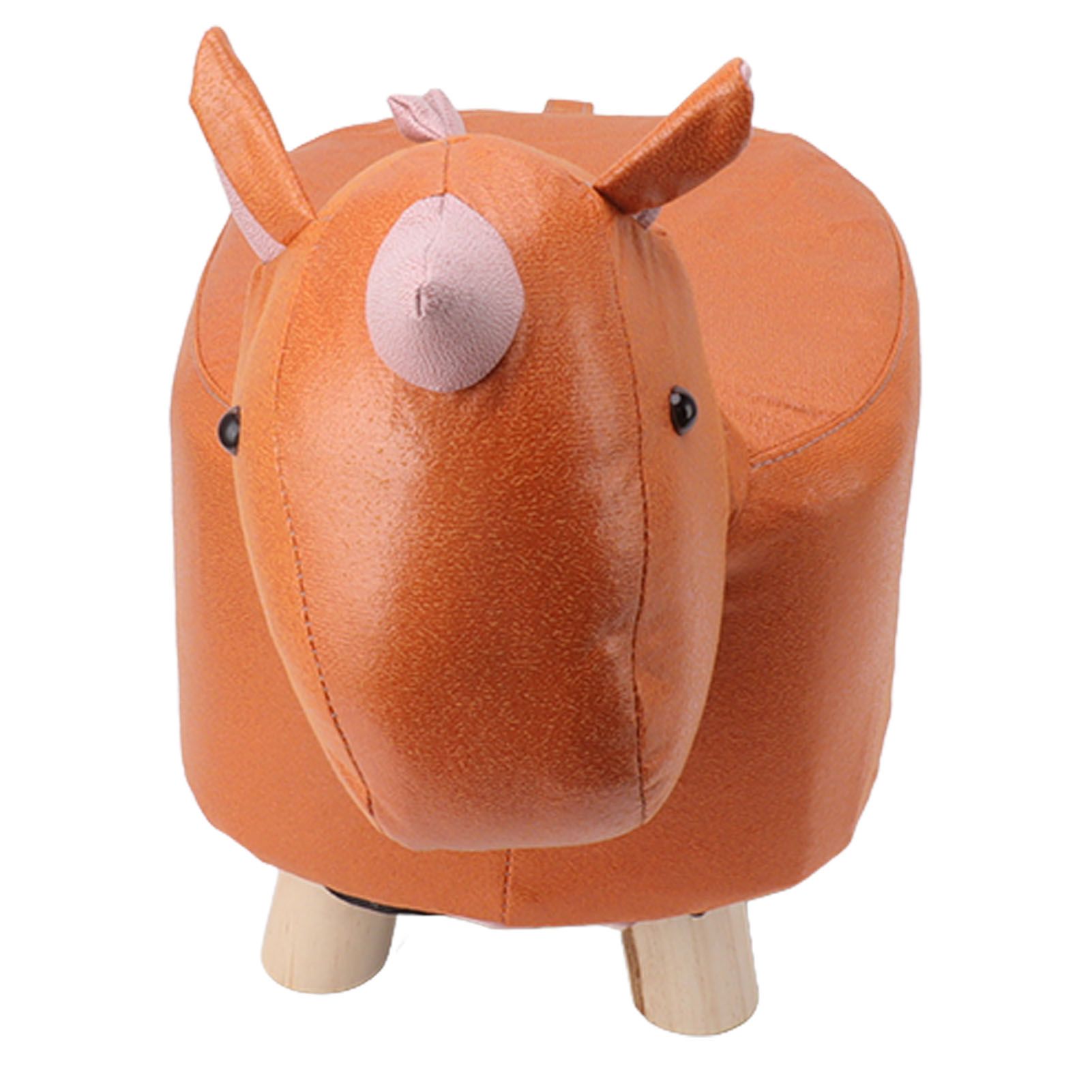 Cute Animal Footstool with Soft Padded Cushion and Prevent Slip Feet Small Footrest Stools for Kids Adults Unicorn - Image 8
