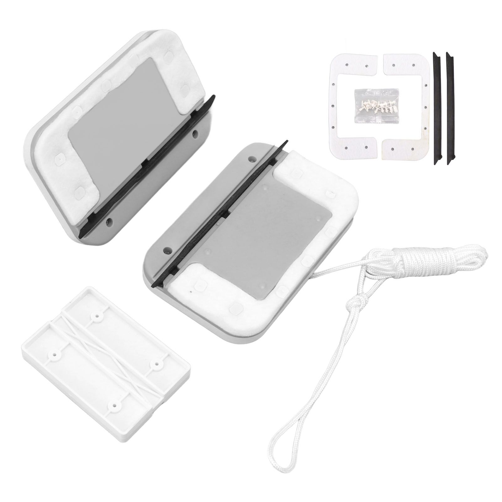 Magnetic Glass Wiper Double Sided Magnetic Window Cleaner with Comfortable Grip for Home High Rise Window - Image 2