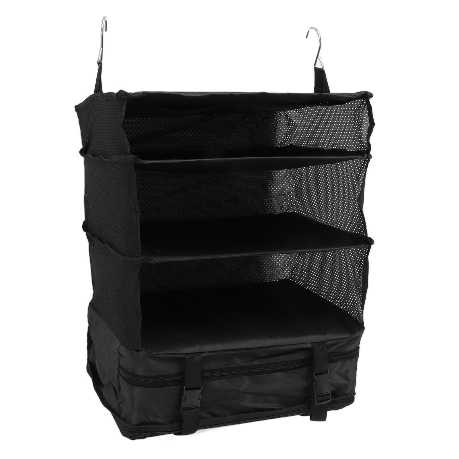 Hanging 3 Shelf Travel Shelves Bag Portable Multifunctional Large Capacity Hanging Packing Cubes Storage Bag - Image 1