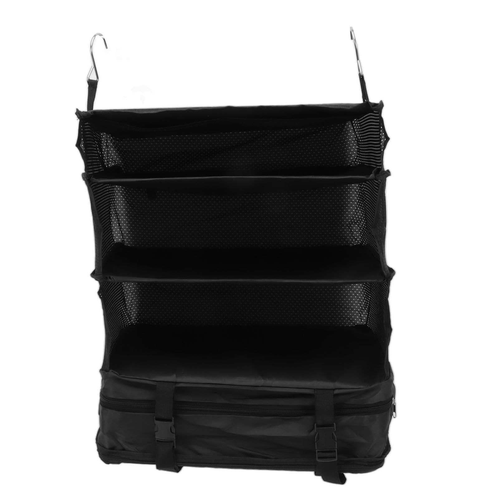 Hanging 3 Shelf Travel Shelves Bag Portable Multifunctional Large Capacity Hanging Packing Cubes Storage Bag - Image 4