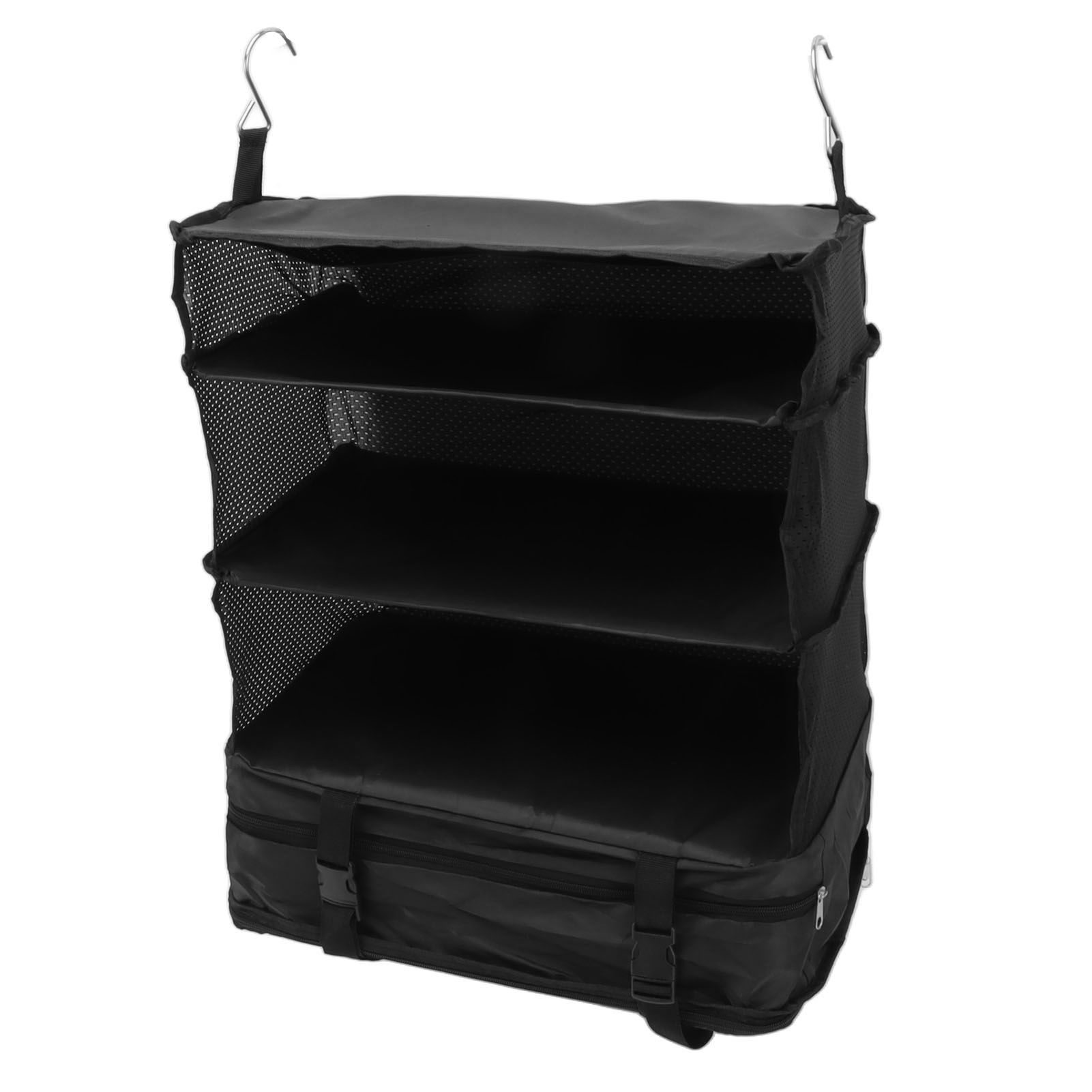 Hanging 3 Shelf Travel Shelves Bag Portable Multifunctional Large Capacity Hanging Packing Cubes Storage Bag - Image 5