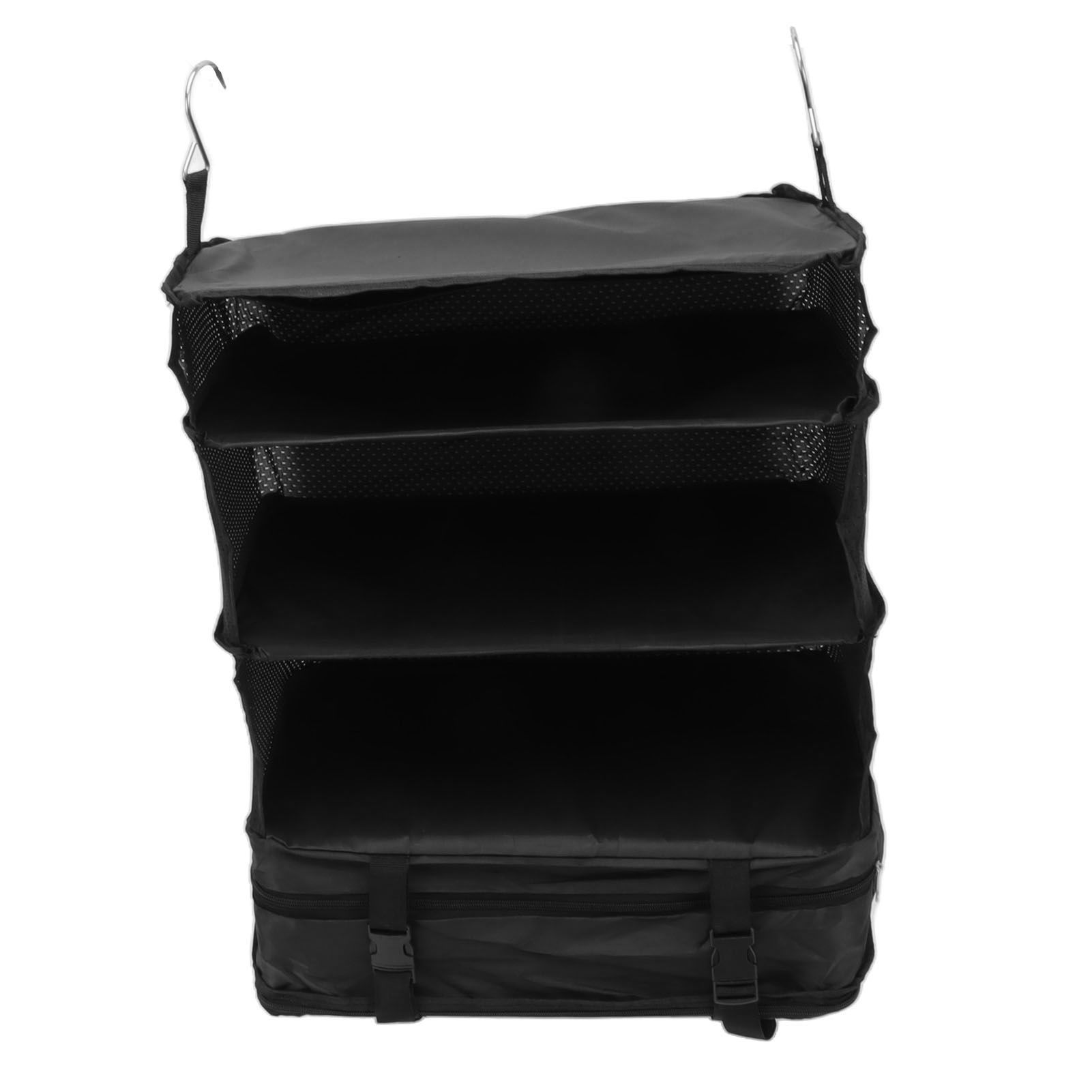 Hanging 3 Shelf Travel Shelves Bag Portable Multifunctional Large Capacity Hanging Packing Cubes Storage Bag - Image 6