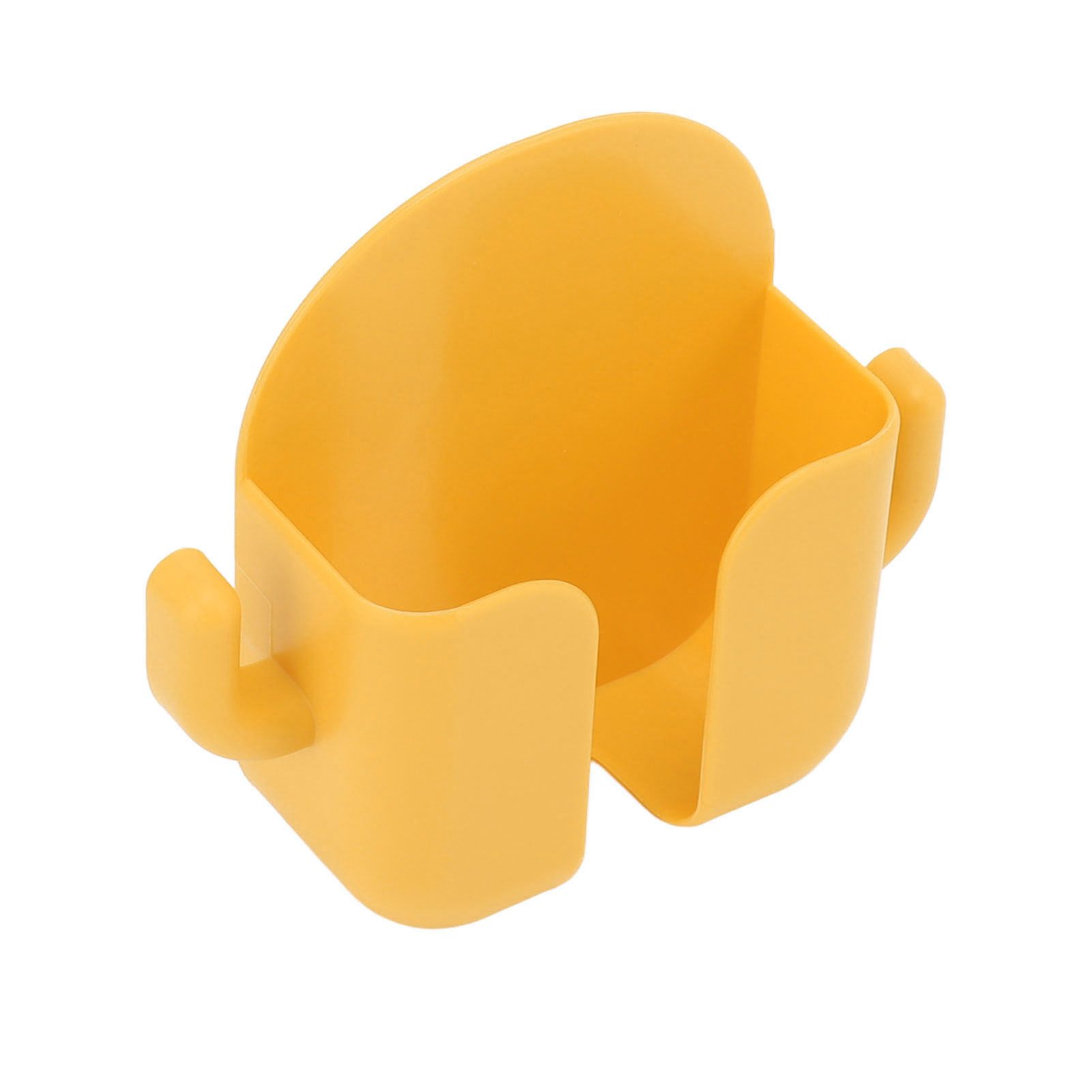 Self Adhesive Wall Mount Cell Phone Holder Wall Mount Phone Charging Holder for Home Office Bedroom Yellow - Image 4