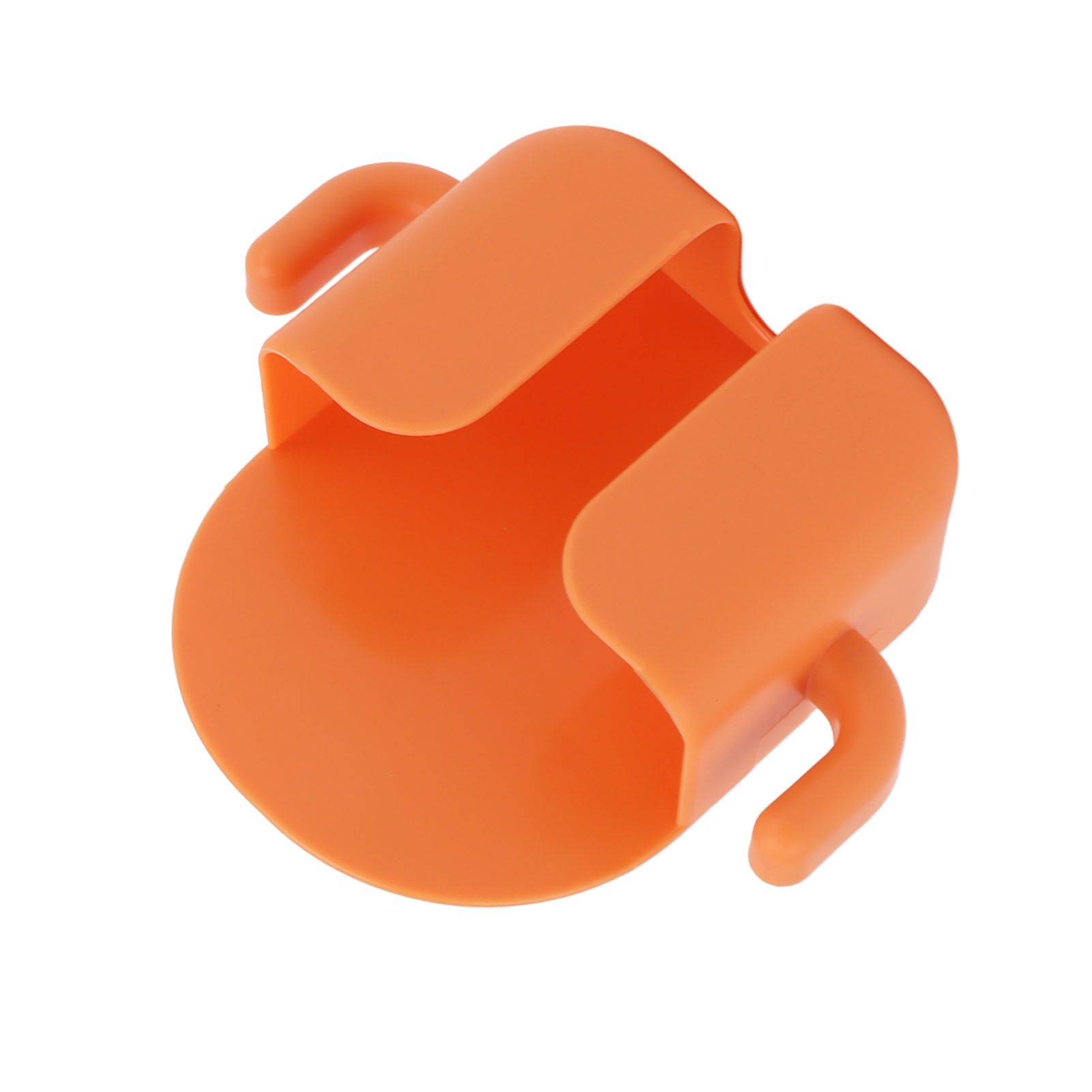 Self Adhesive Wall Mount Cell Phone Holder Wall Mount Phone Charging Holder for Home Office Bedroom Orange - Image 7
