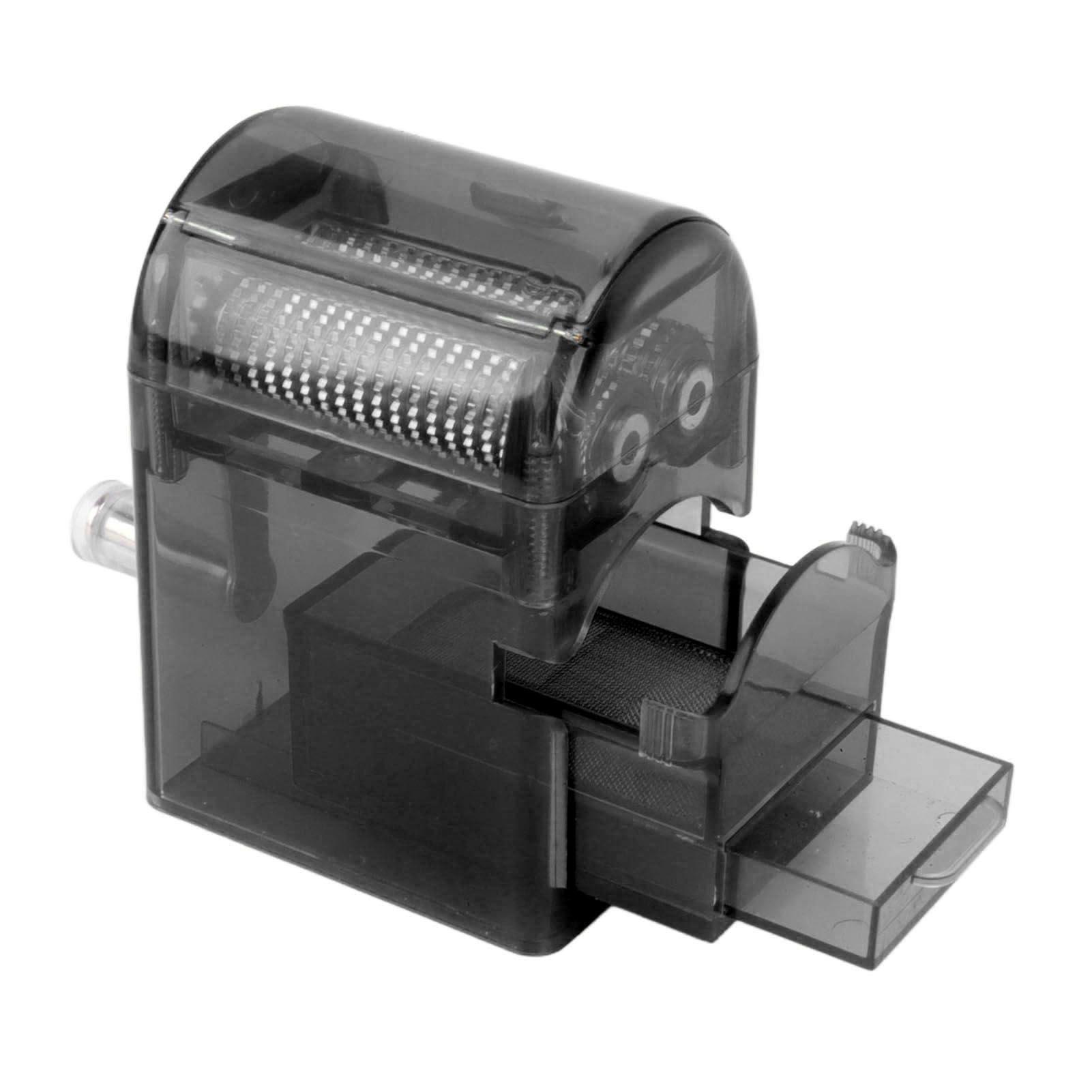 Hand Crank Crusher Tobacco Cutter Portable Smoking Grinder With Tobacco Storage Case Black - Image 3