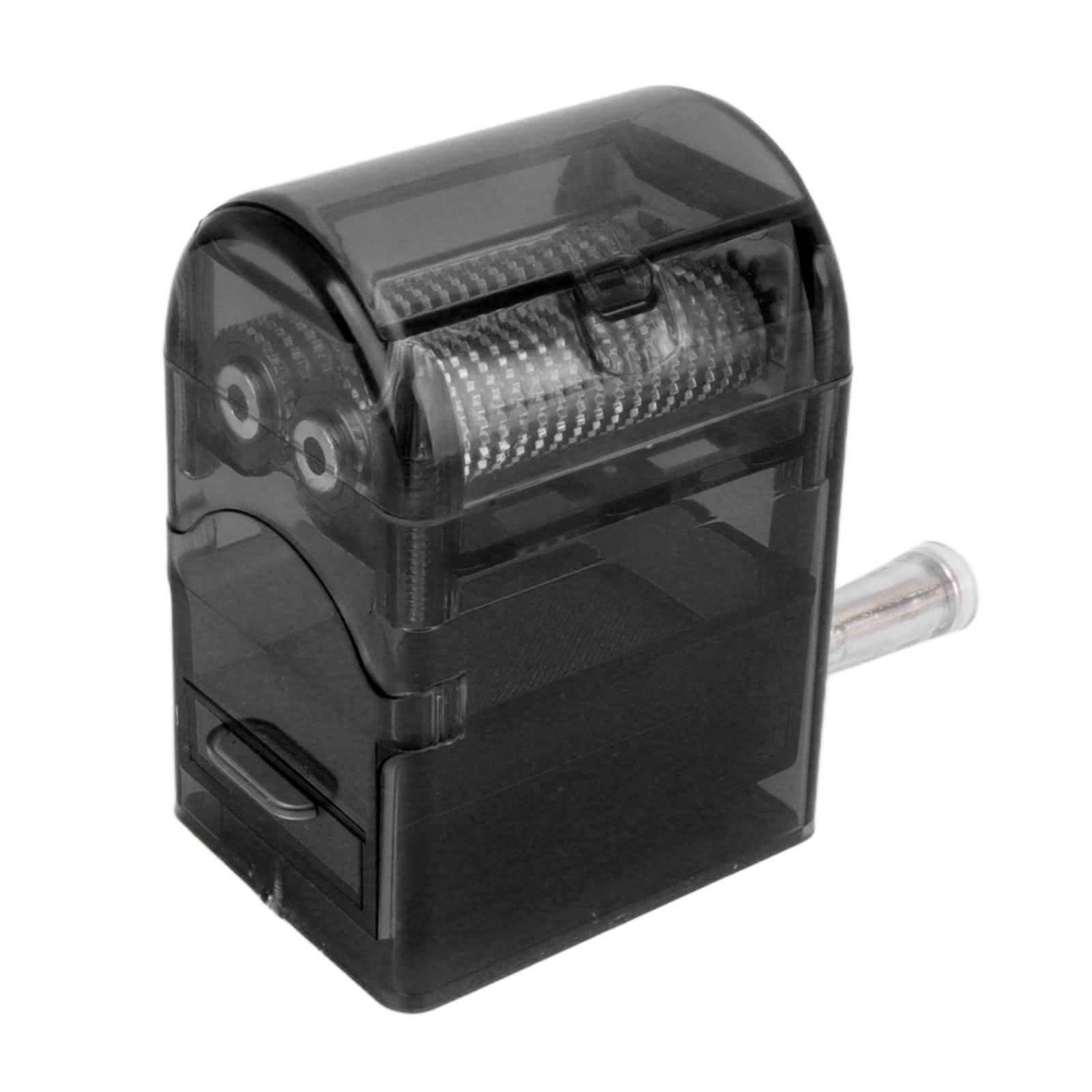 Hand Crank Crusher Tobacco Cutter Portable Smoking Grinder With Tobacco Storage Case Black - Image 6