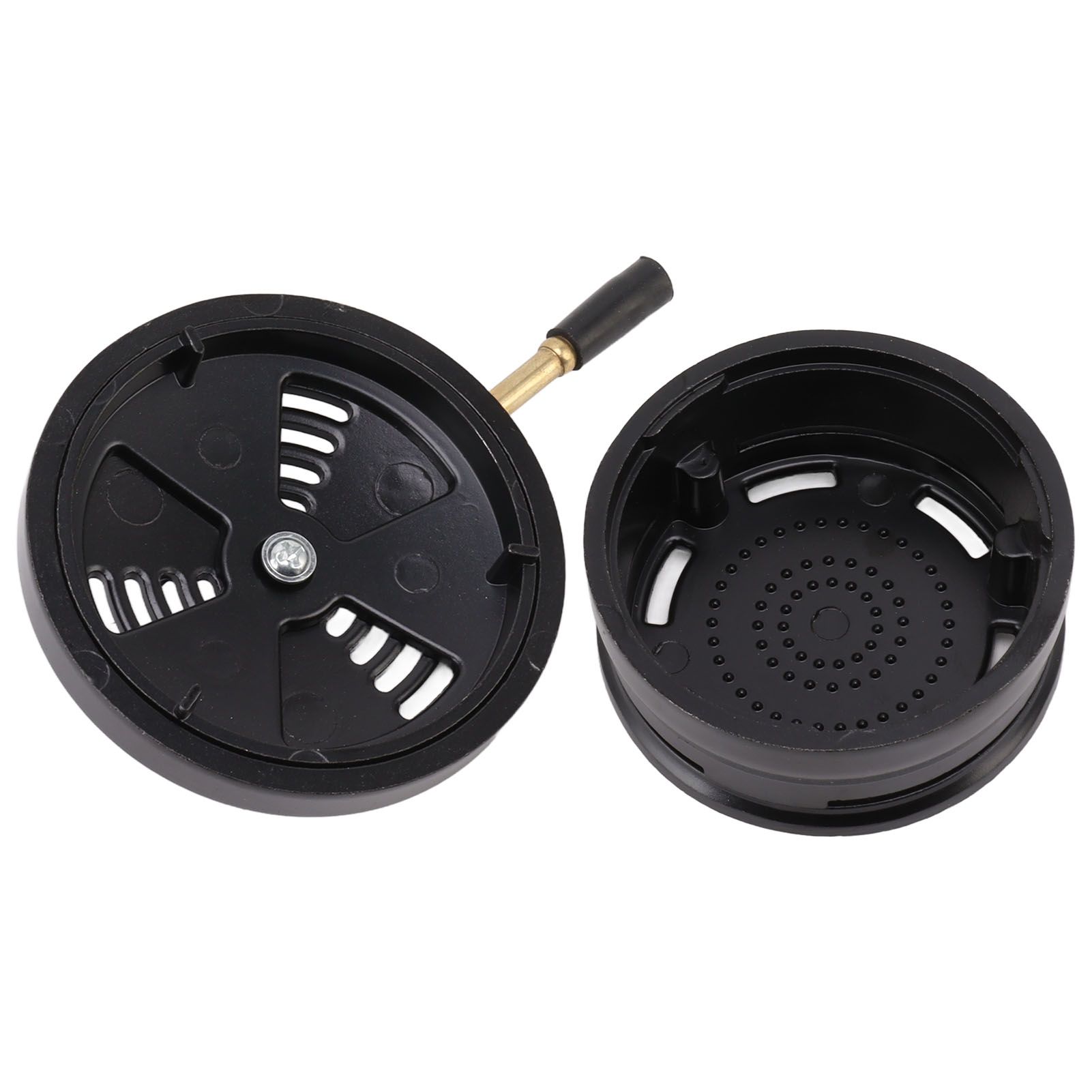 Hookah Charcoal Bowl Holder Universal Easy Replace Charcoal Fast Cleaning Shisha Hookah Heat Management System Black - Image 3