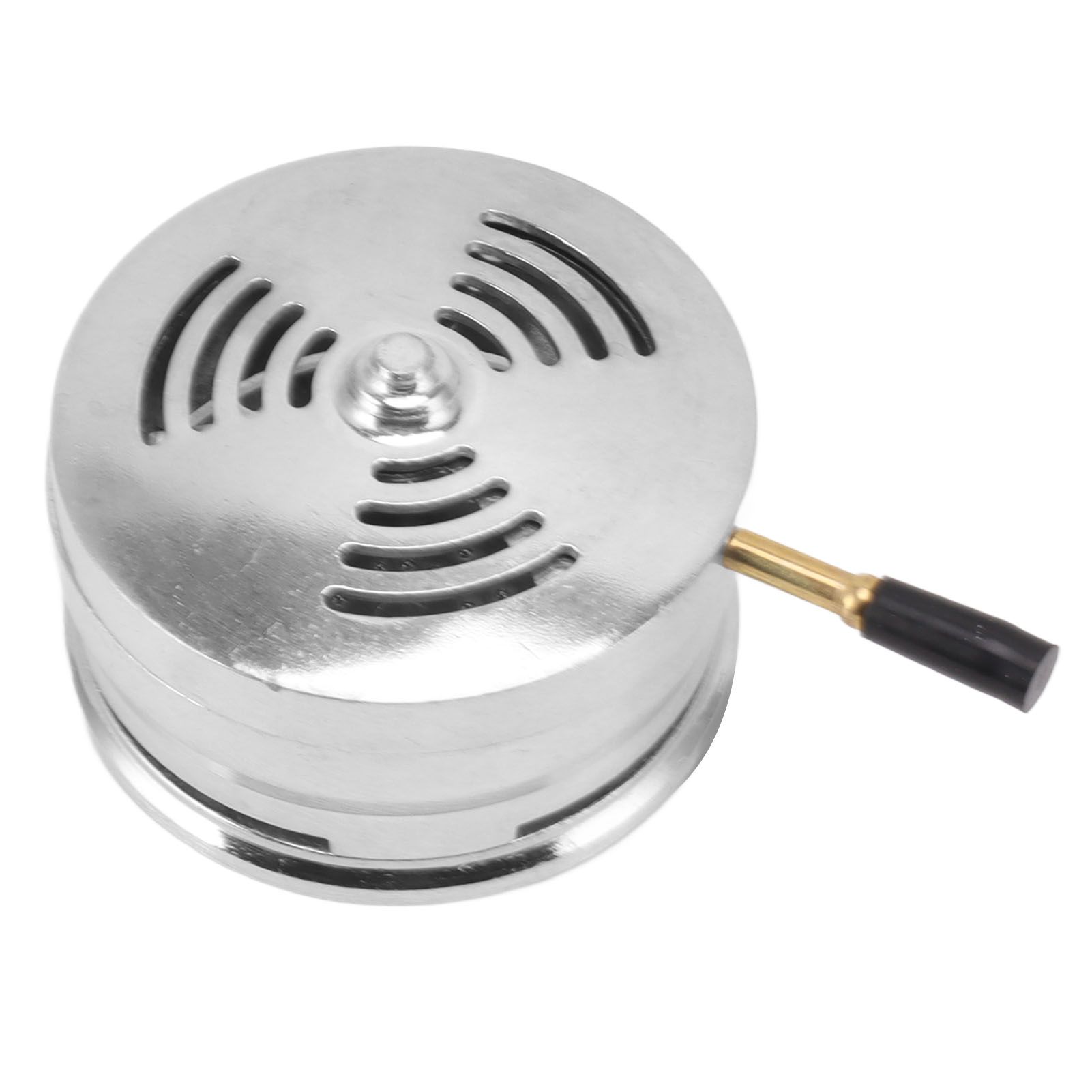 Hookah Charcoal Bowl Holder Universal Easy Replace Charcoal Fast Cleaning Shisha Hookah Heat Management System Silver - Image 5