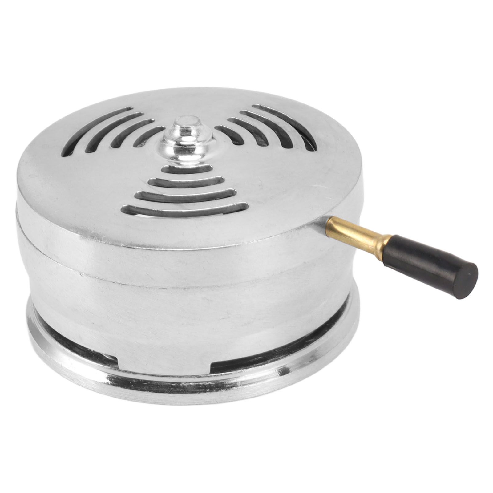 Hookah Charcoal Bowl Holder Universal Easy Replace Charcoal Fast Cleaning Shisha Hookah Heat Management System Silver - Image 6
