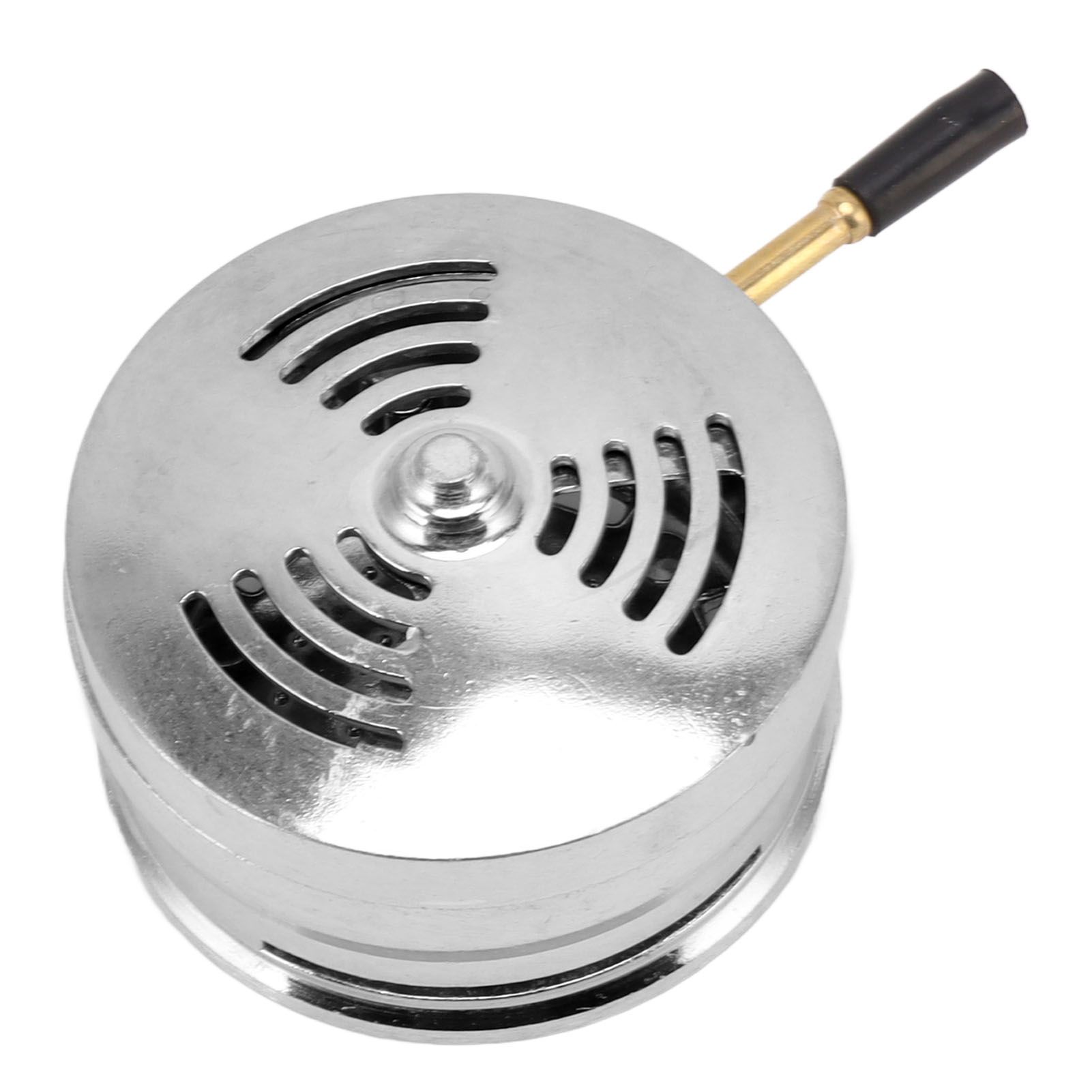Hookah Charcoal Bowl Holder Universal Easy Replace Charcoal Fast Cleaning Shisha Hookah Heat Management System Silver - Image 7