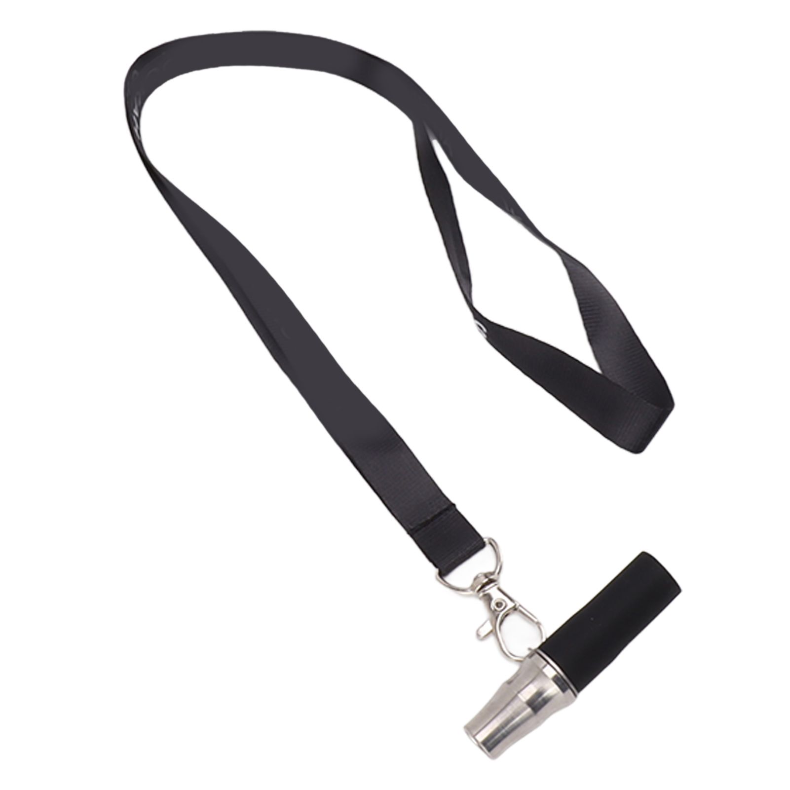 Hookah Mouthpiece Nozzle Portable Stainless Steel Hookah Mouth Tips Accessories With Lanyard - Image 1