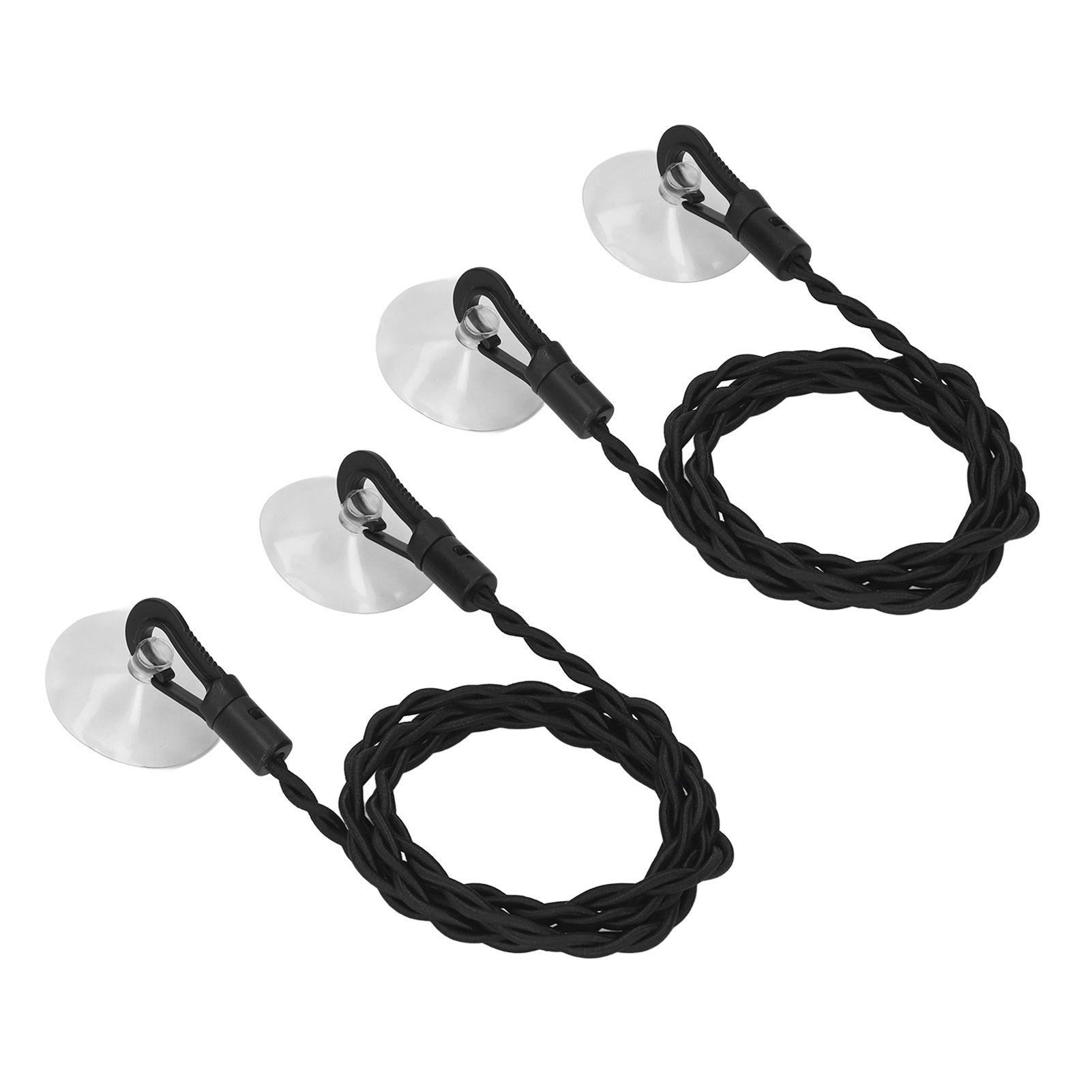 2Pcs Travel Clothesline Portable Retractable Punch Free with Sunction Cups Camping Accessories - Image 3